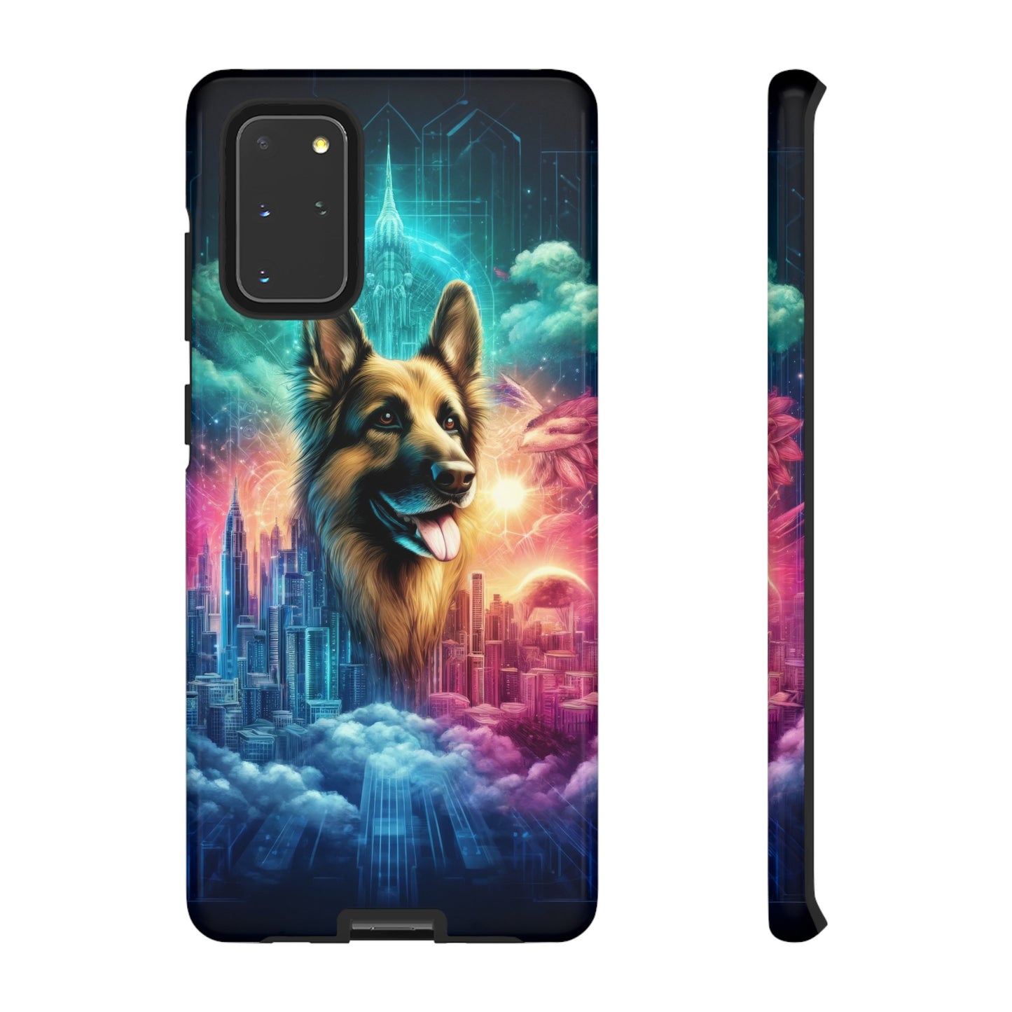 Dreamy fantasy German Shepherd Phone Case