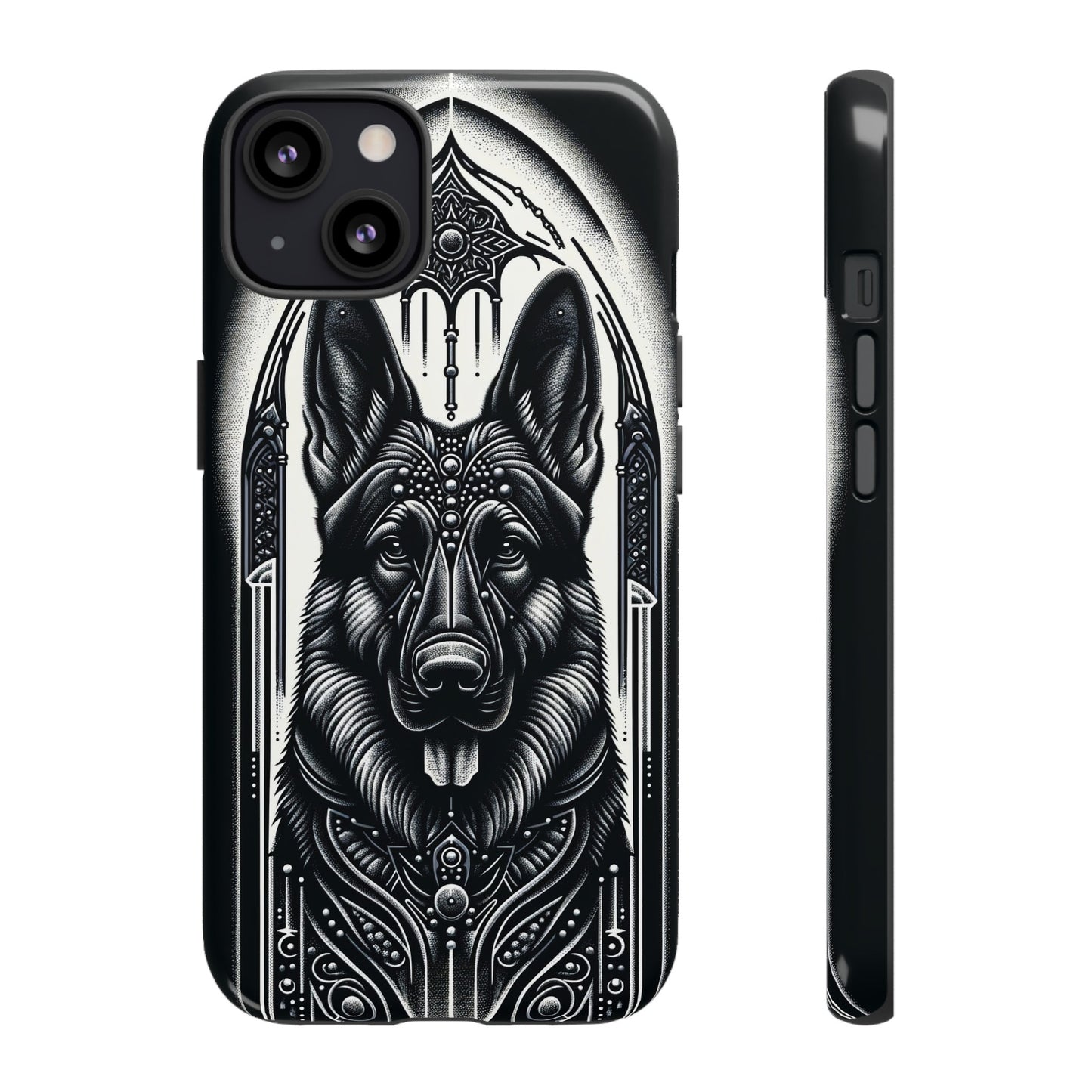 Futuristic German Shepherd Phone Case