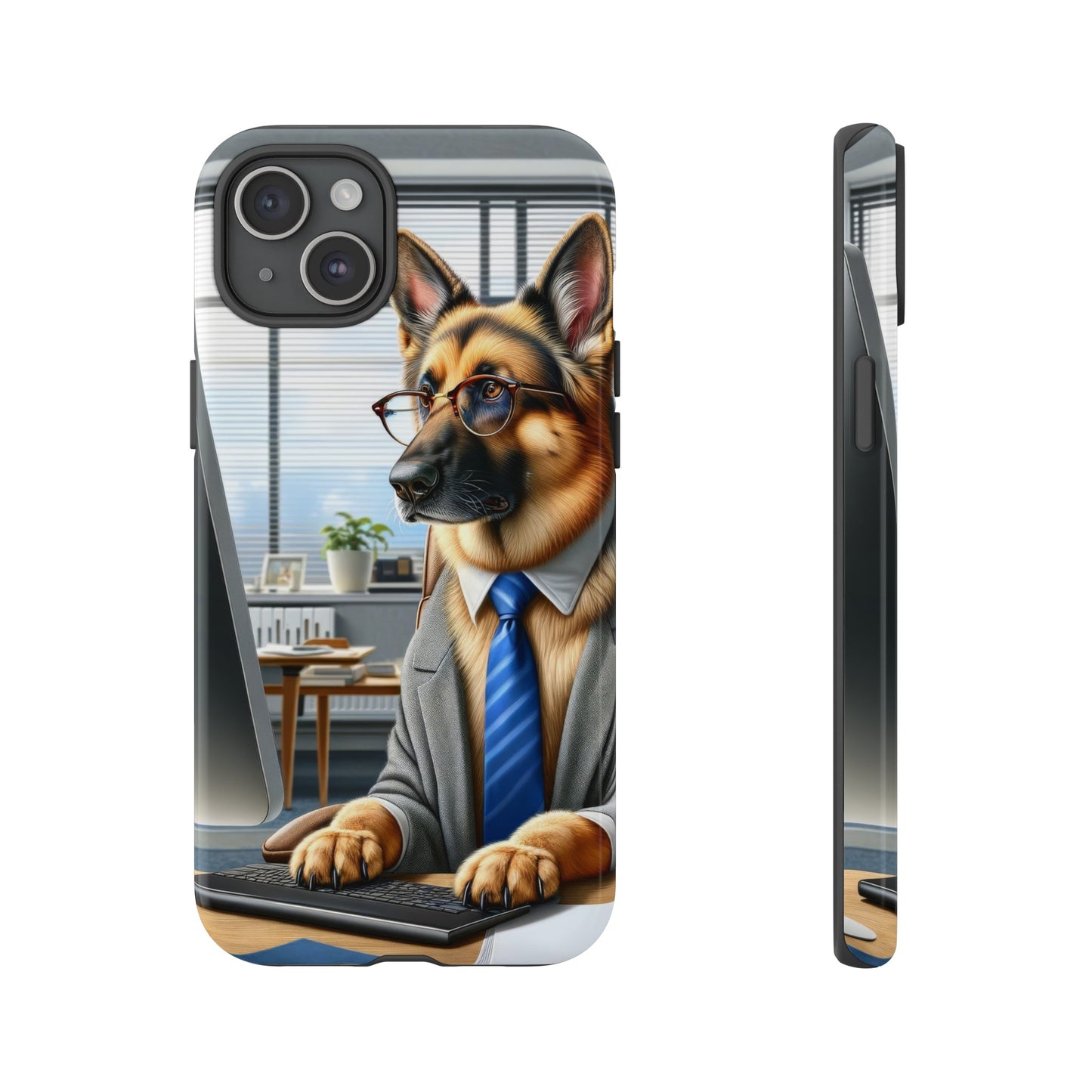 German Shepherd Working Tough Phone Case