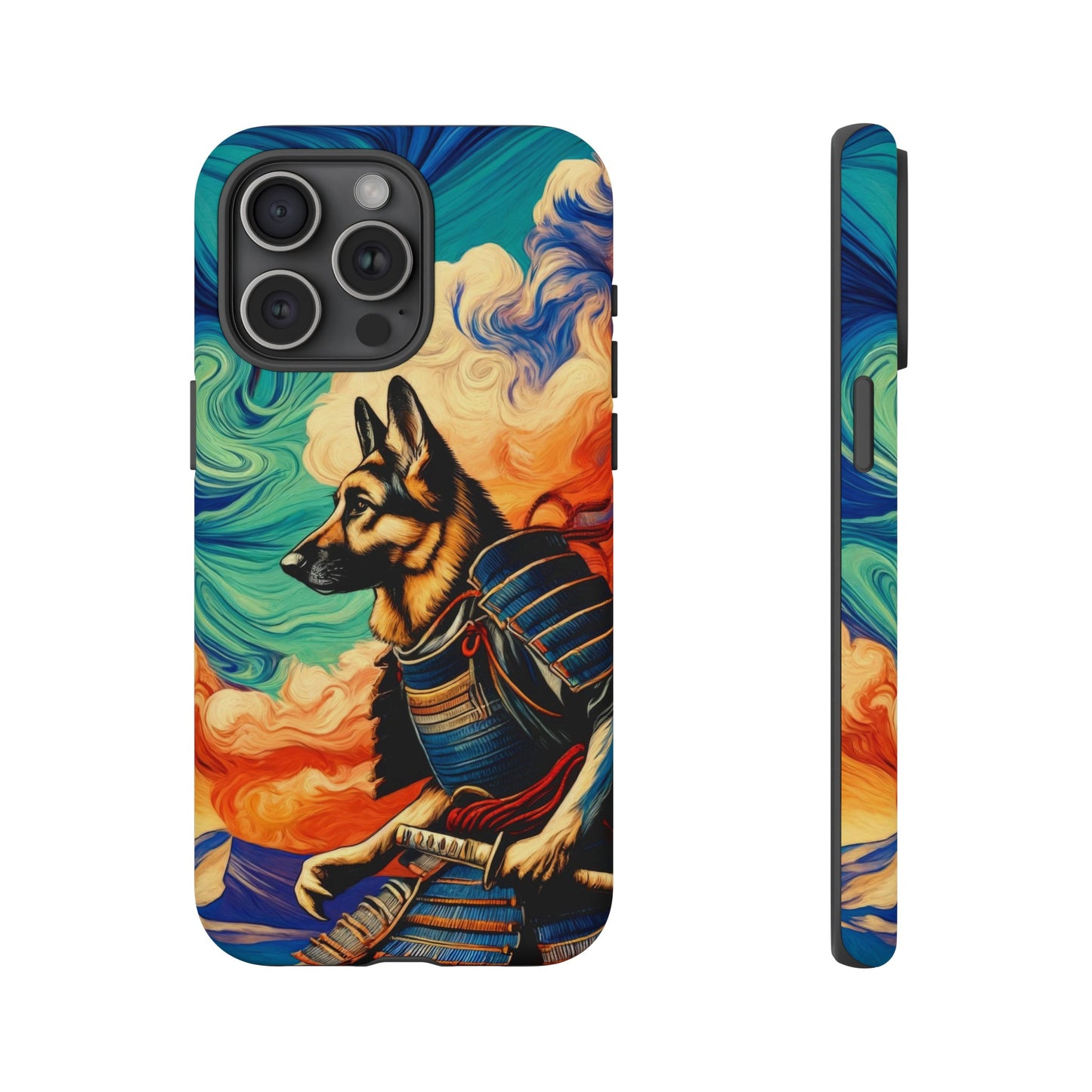 Samurai German Shepherd Phone Case