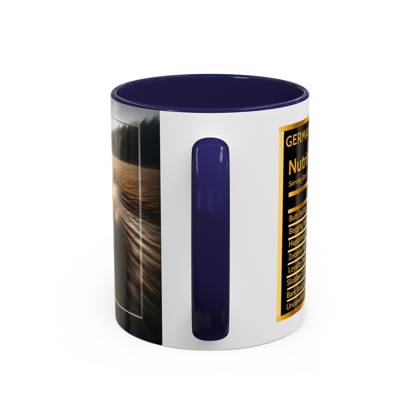 Motion blur V2 German Shepherd Coffee Mug