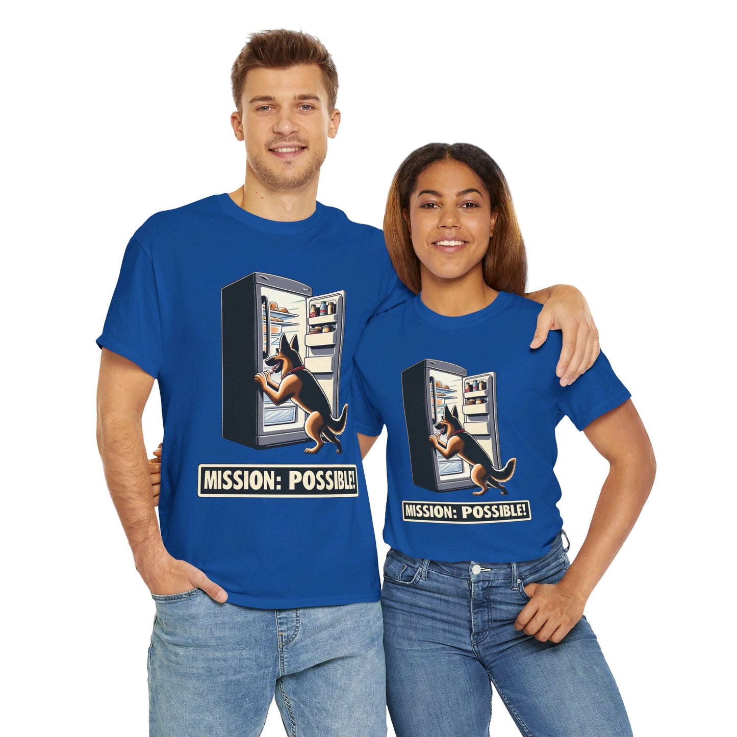 Mission Possible T-Shirt (13 colors) (German Shepherd)