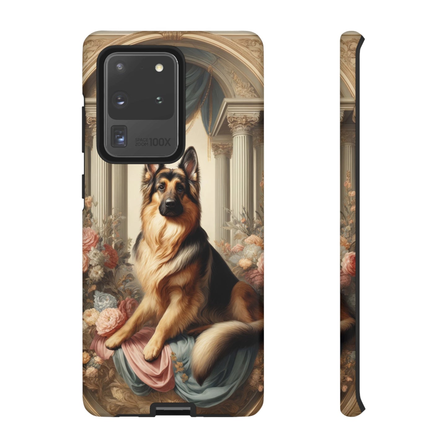 Neo-classical German Shepherd Phone Case