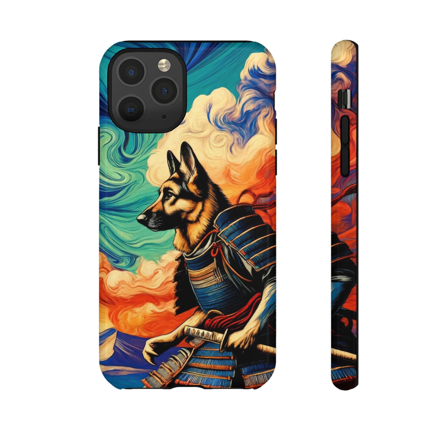 Samurai German Shepherd Phone Case