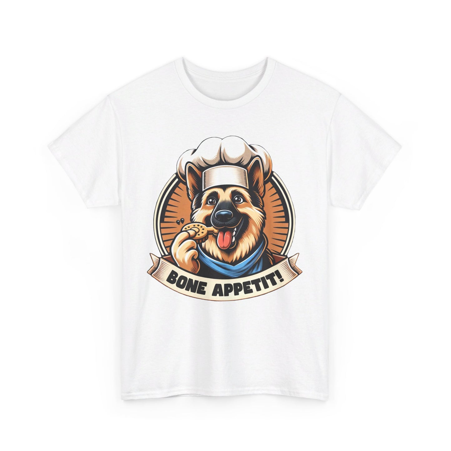 Bone Appetit T-Shirt (13 colors) (German Shepherd)