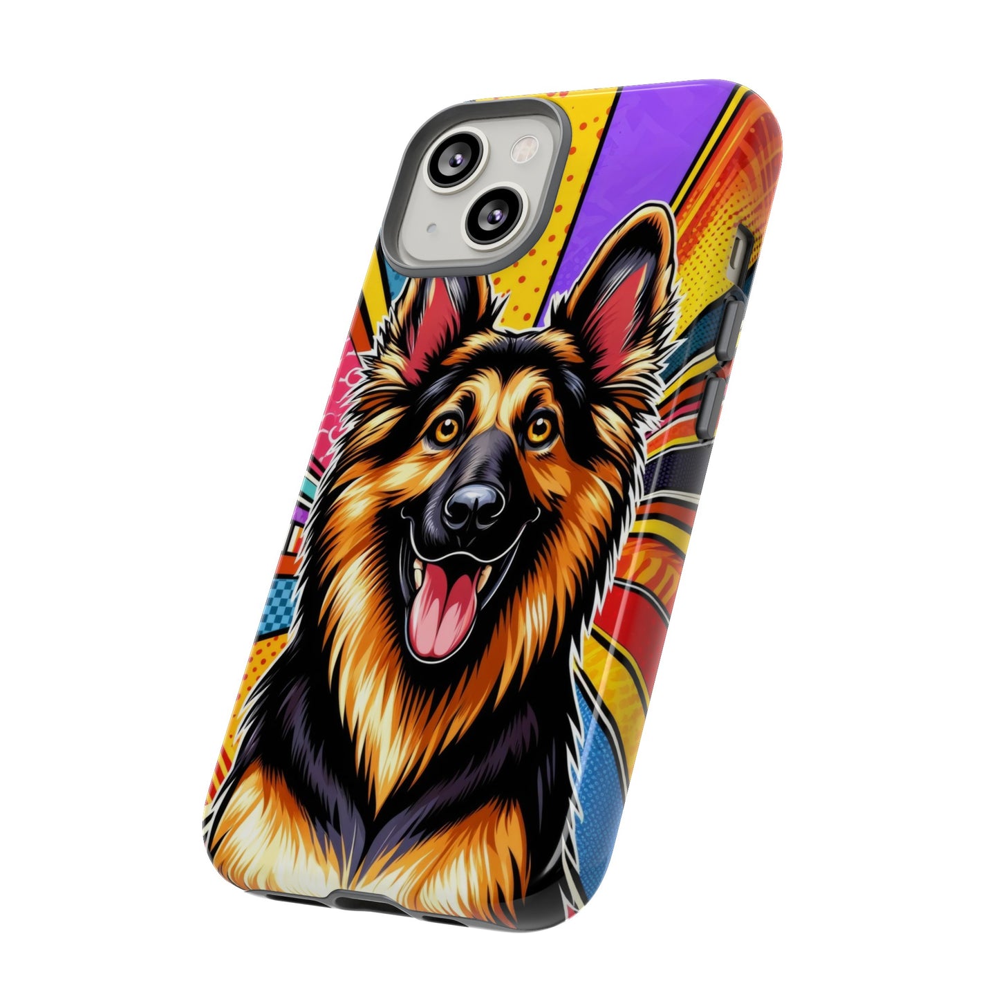 Anime style German Shepherd Phone Case