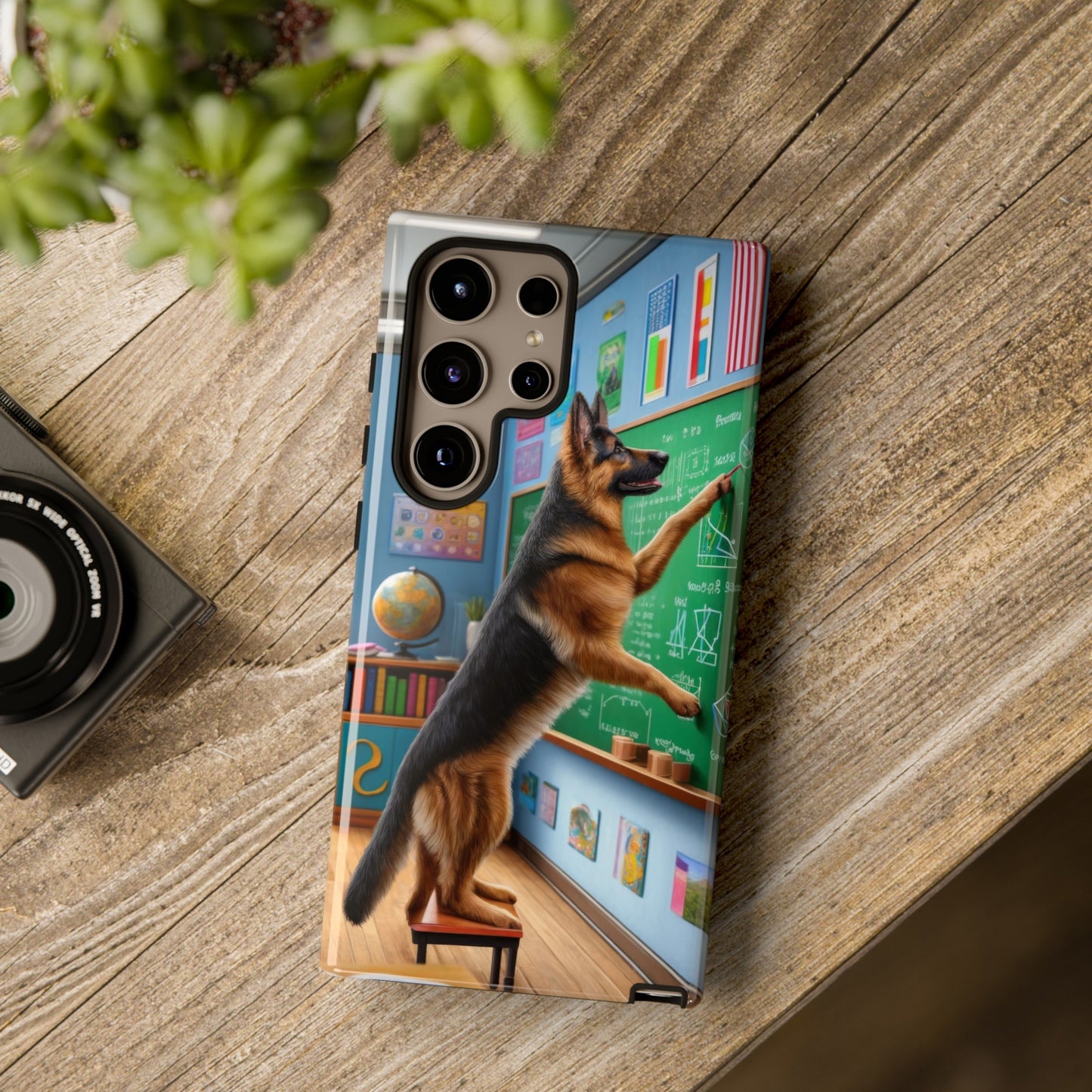 German Shepherd Vacation Phone Case