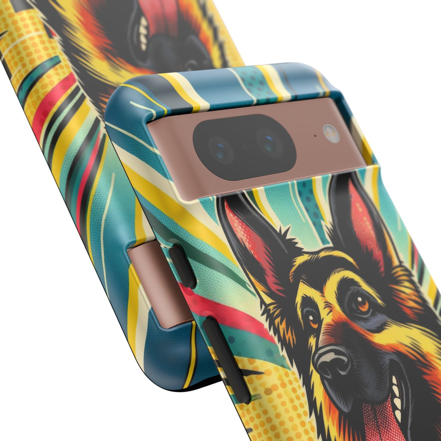 Comic style German Shepherd Phone Case