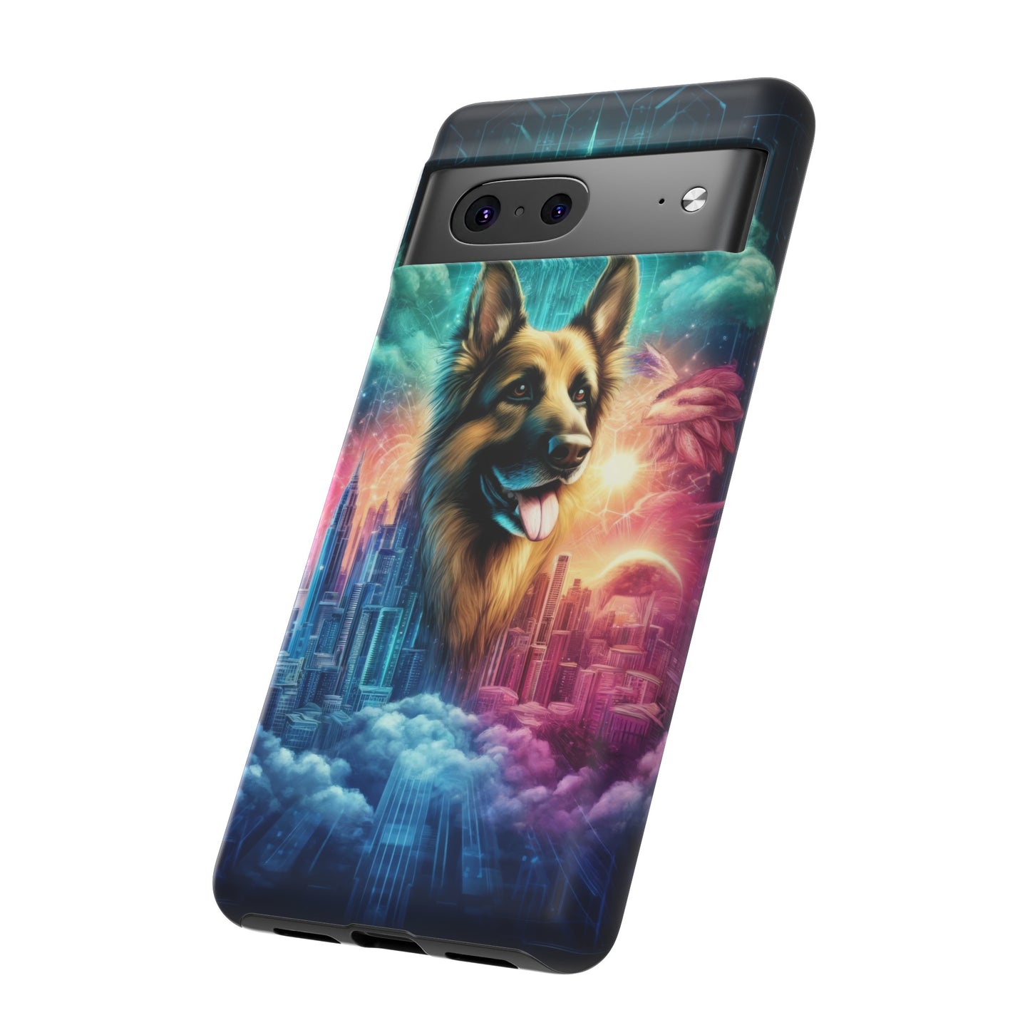 Dreamy fantasy German Shepherd Phone Case