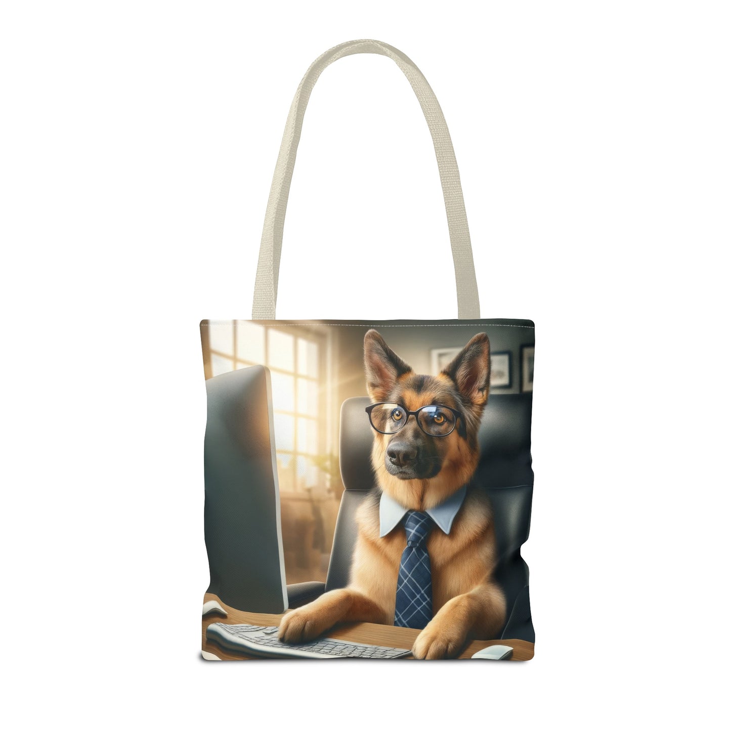 German Shepherd Working Tote Bag