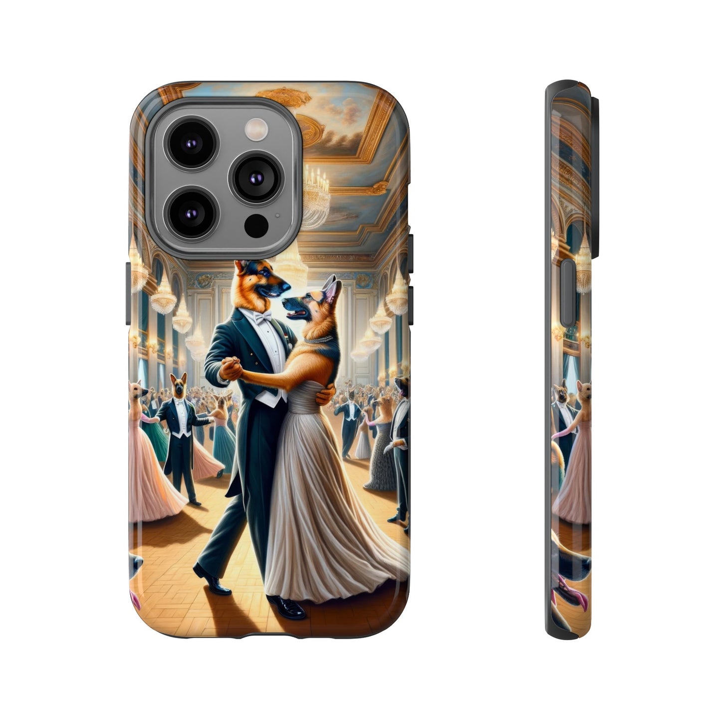 Dancing German Shepherds Tough Phone Case