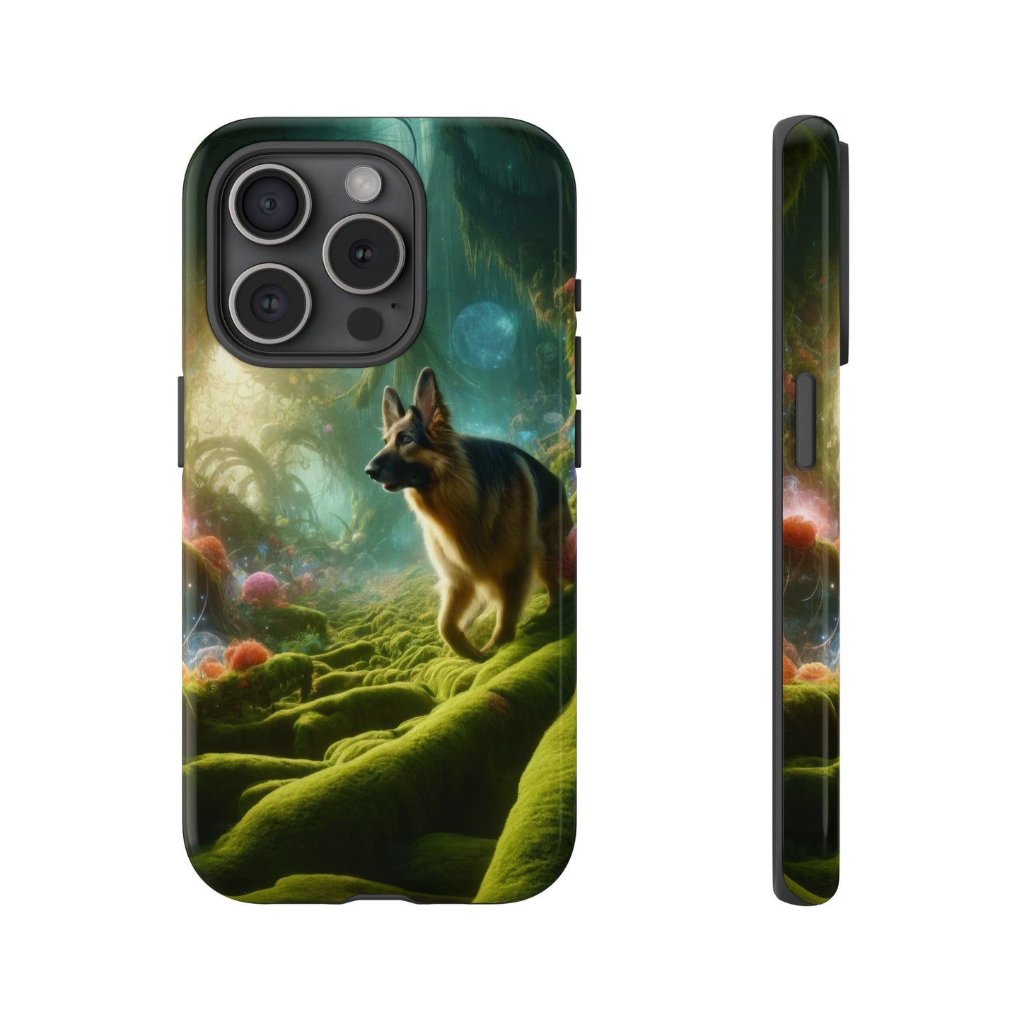 Sci-fi fantasy German Shepherd Phone Case