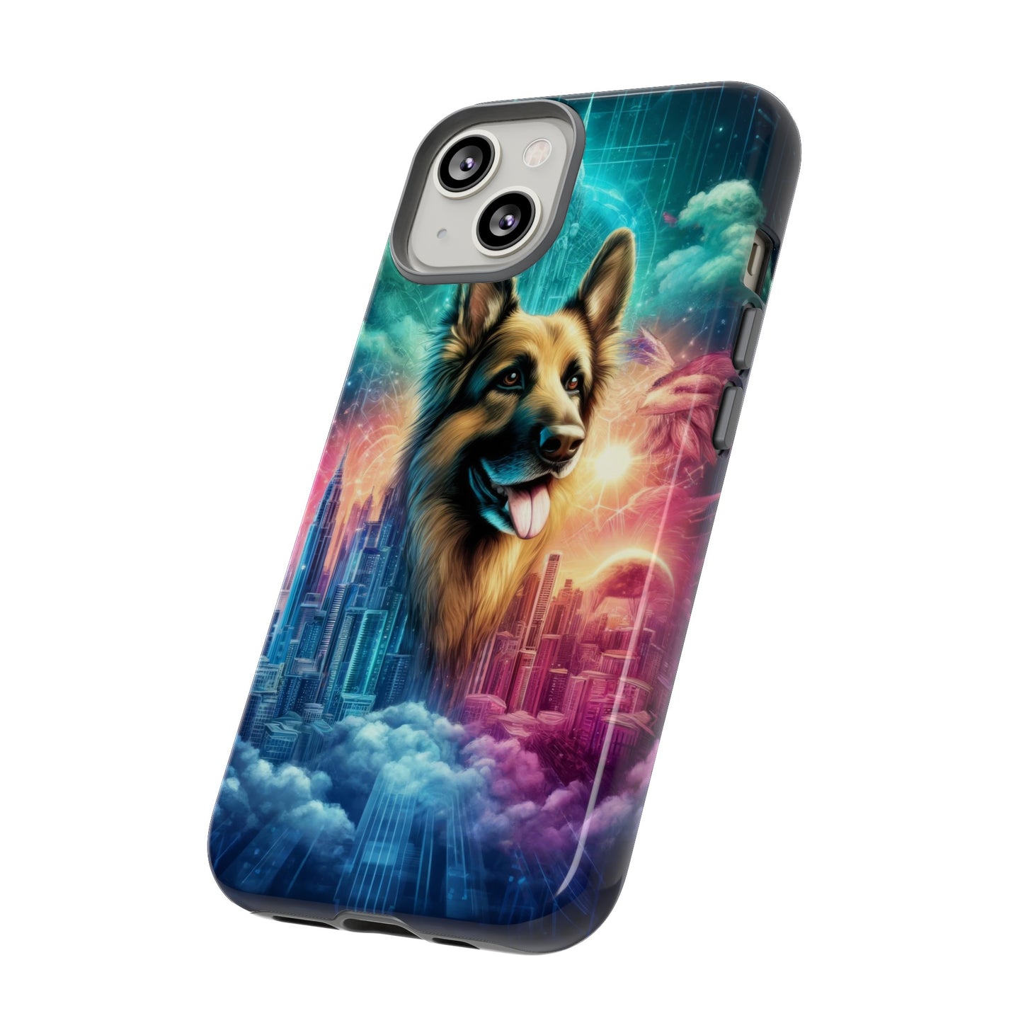 Dreamy fantasy German Shepherd Phone Case