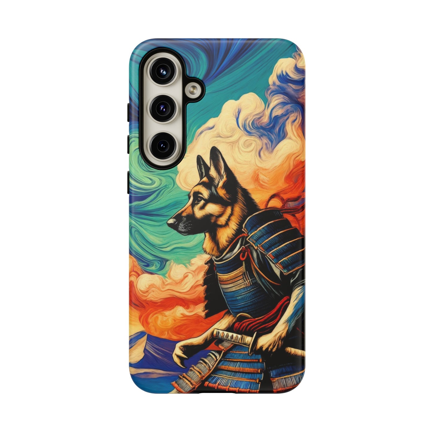 Samurai German Shepherd Phone Case