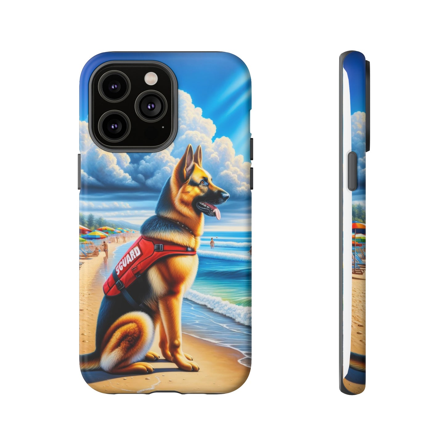 German Shepherd Lifeguard Phone Case