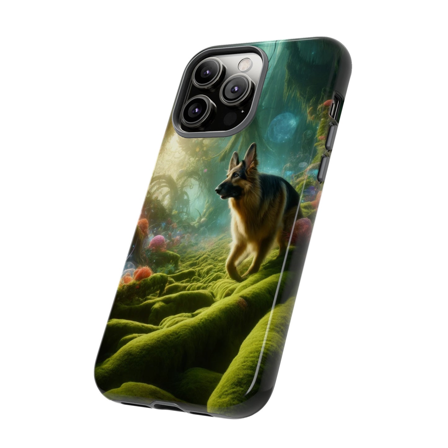 Sci-fi fantasy German Shepherd Phone Case