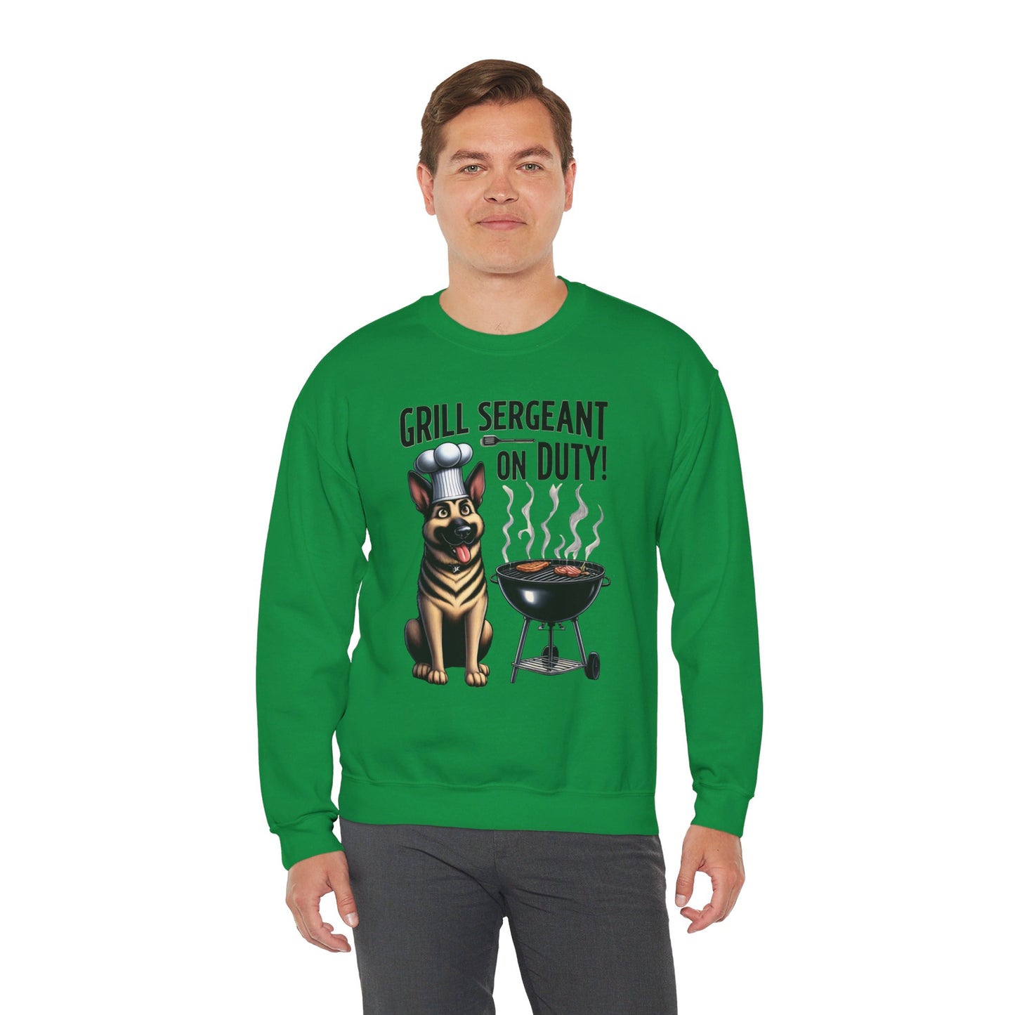 Grill Sergant Sweatshirt (10 colors) (German Shepherd)
