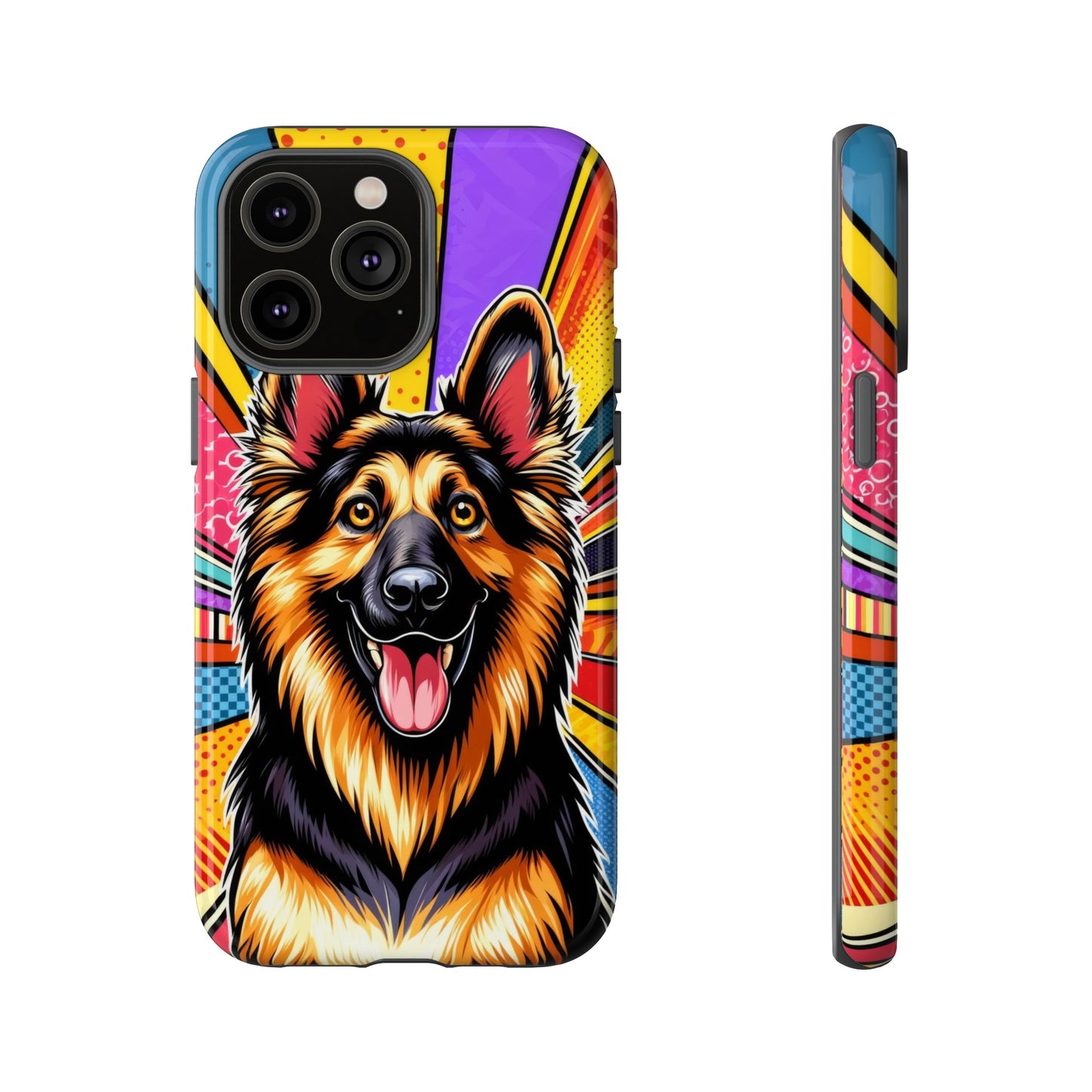 Anime style German Shepherd Phone Case