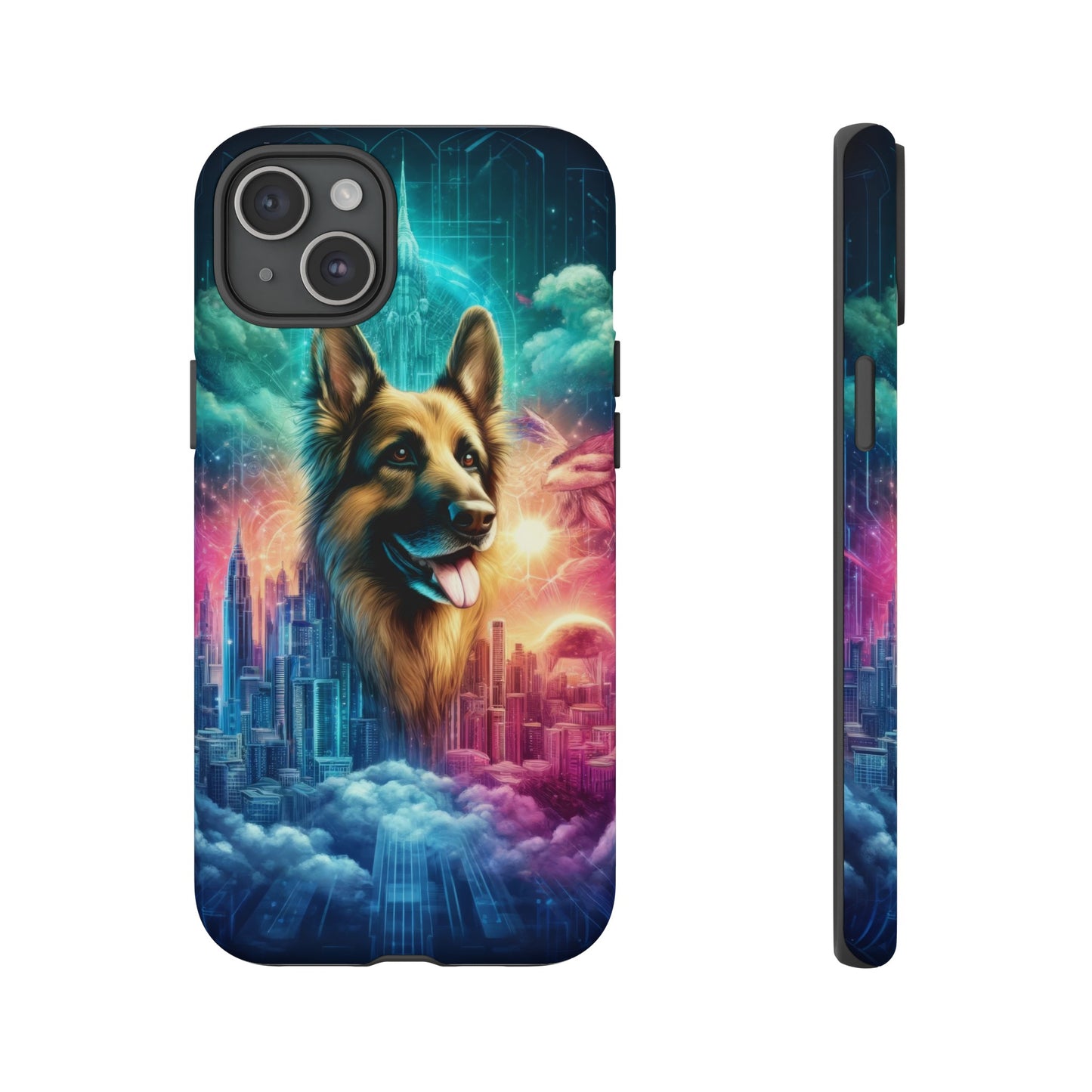 Dreamy fantasy German Shepherd Phone Case