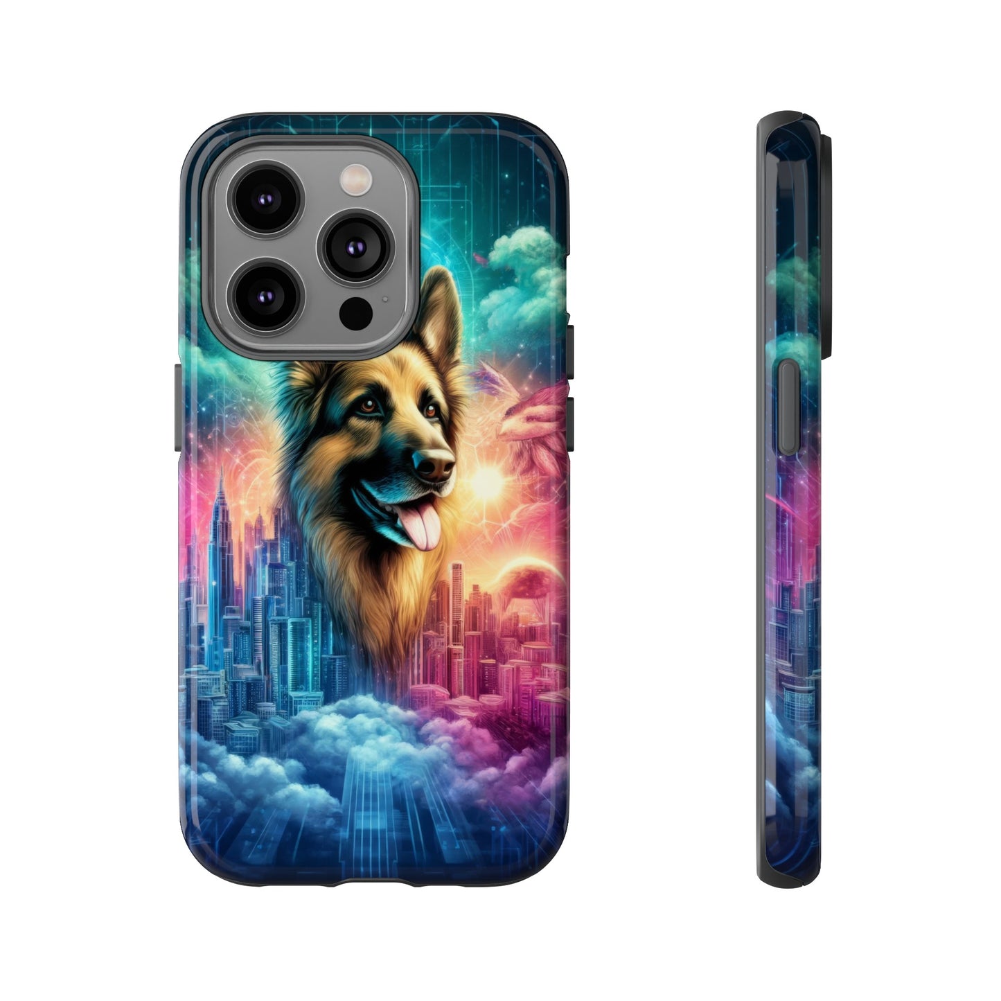 Dreamy fantasy German Shepherd Phone Case