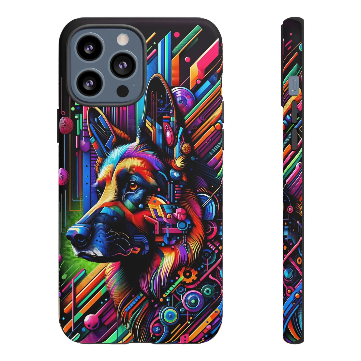 Constructivism and dadaism German Shepherd Phone Case