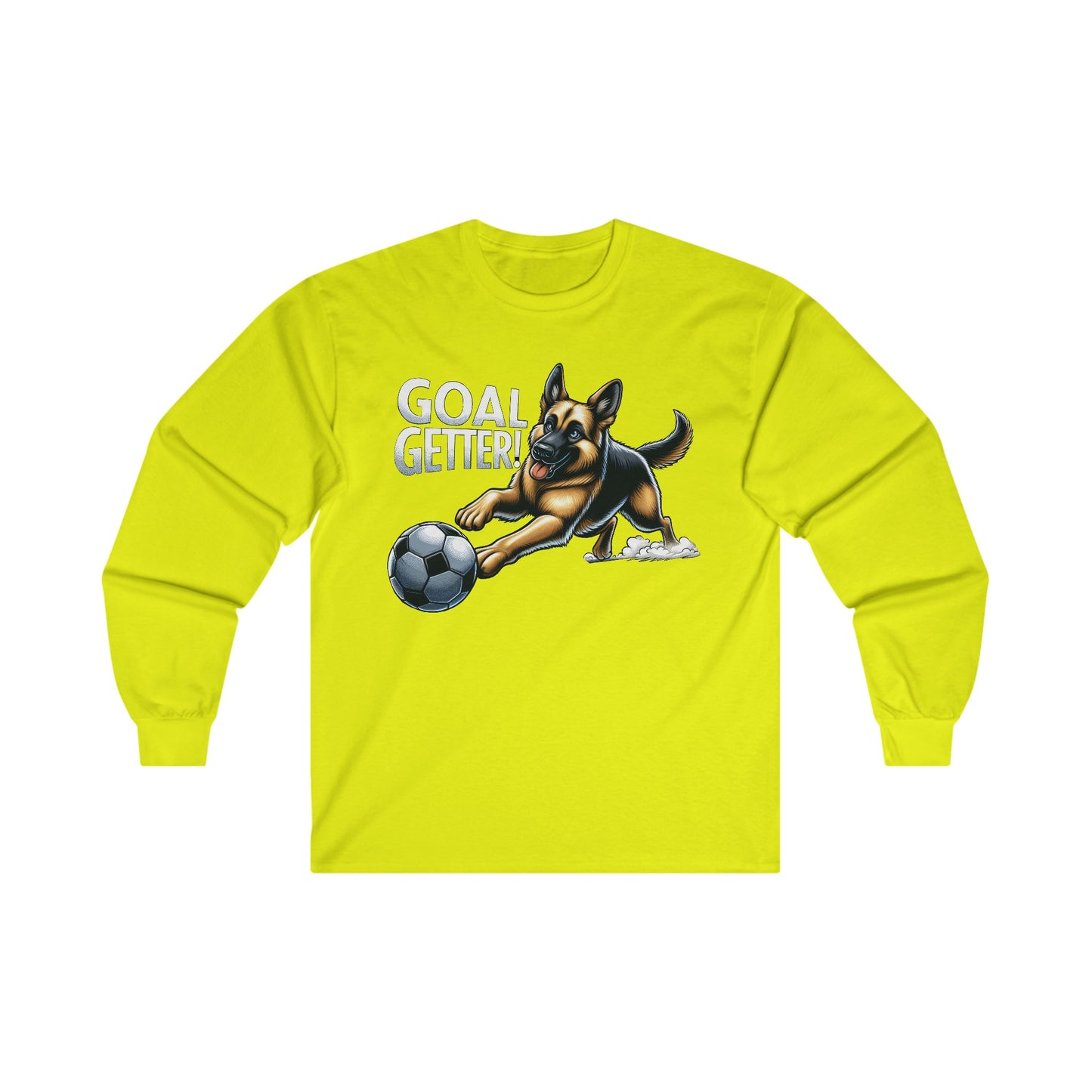 Goal Getter Long Sleeve Shirt(20 colors) (German Shepherd)