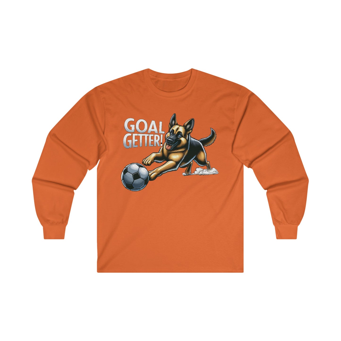 Goal Getter Long Sleeve Shirt(20 colors) (German Shepherd)