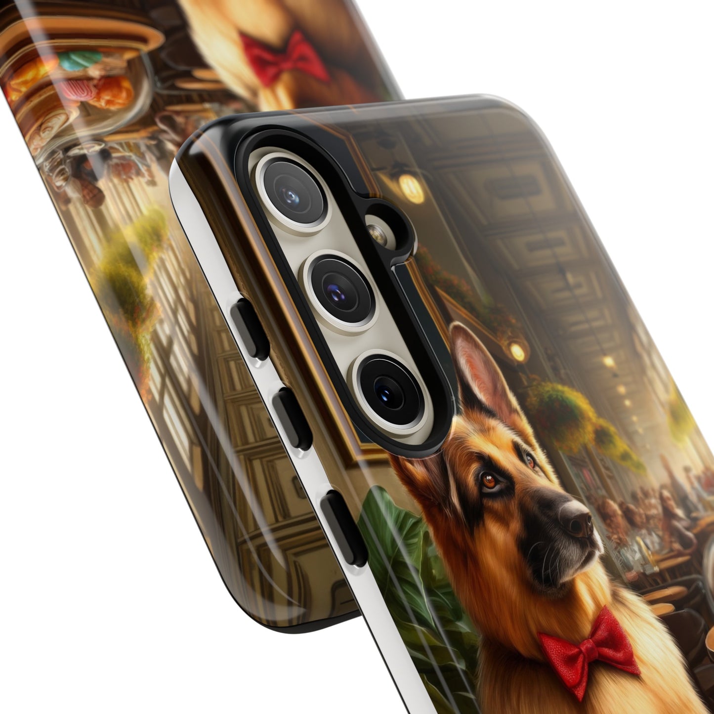 German Shepherd Drinking Phone Case