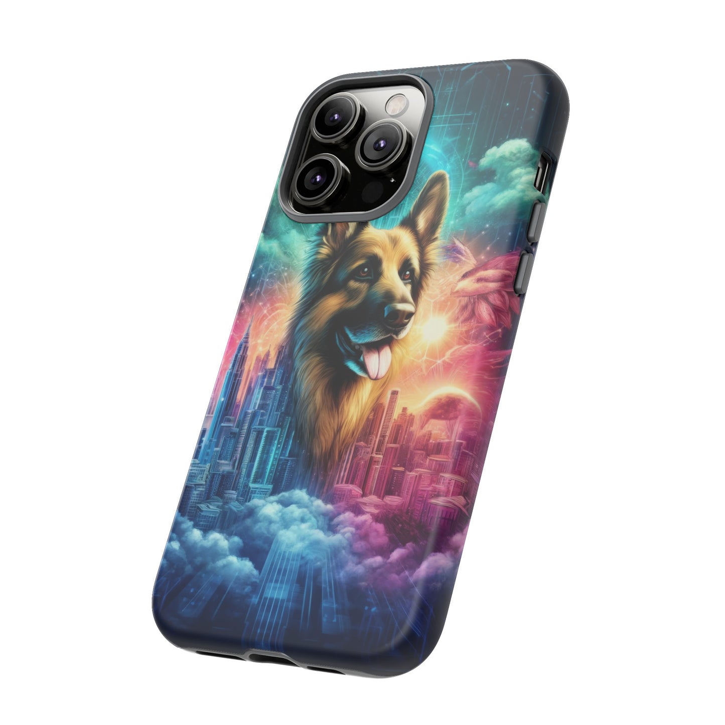 Dreamy fantasy German Shepherd Phone Case