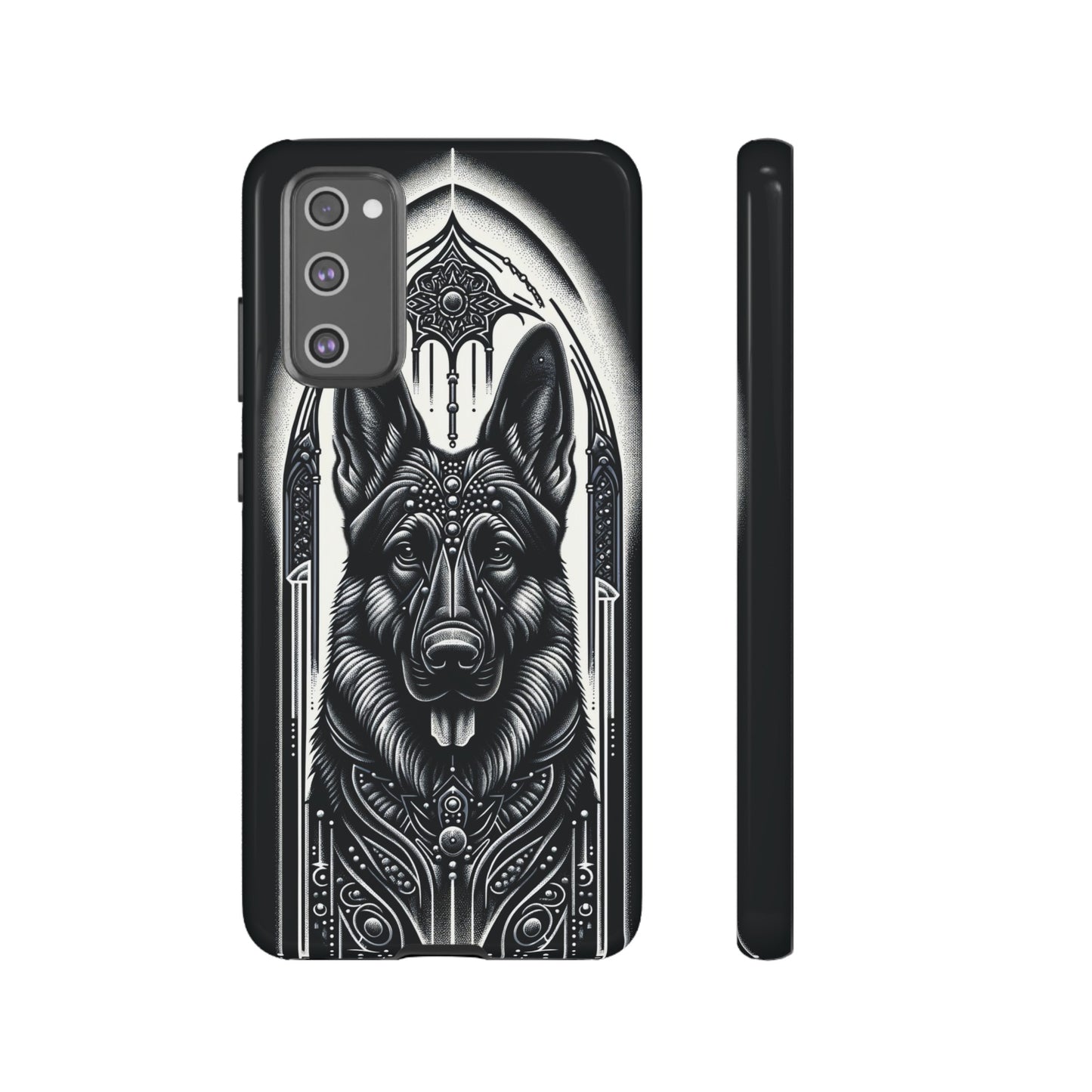 Futuristic German Shepherd Phone Case