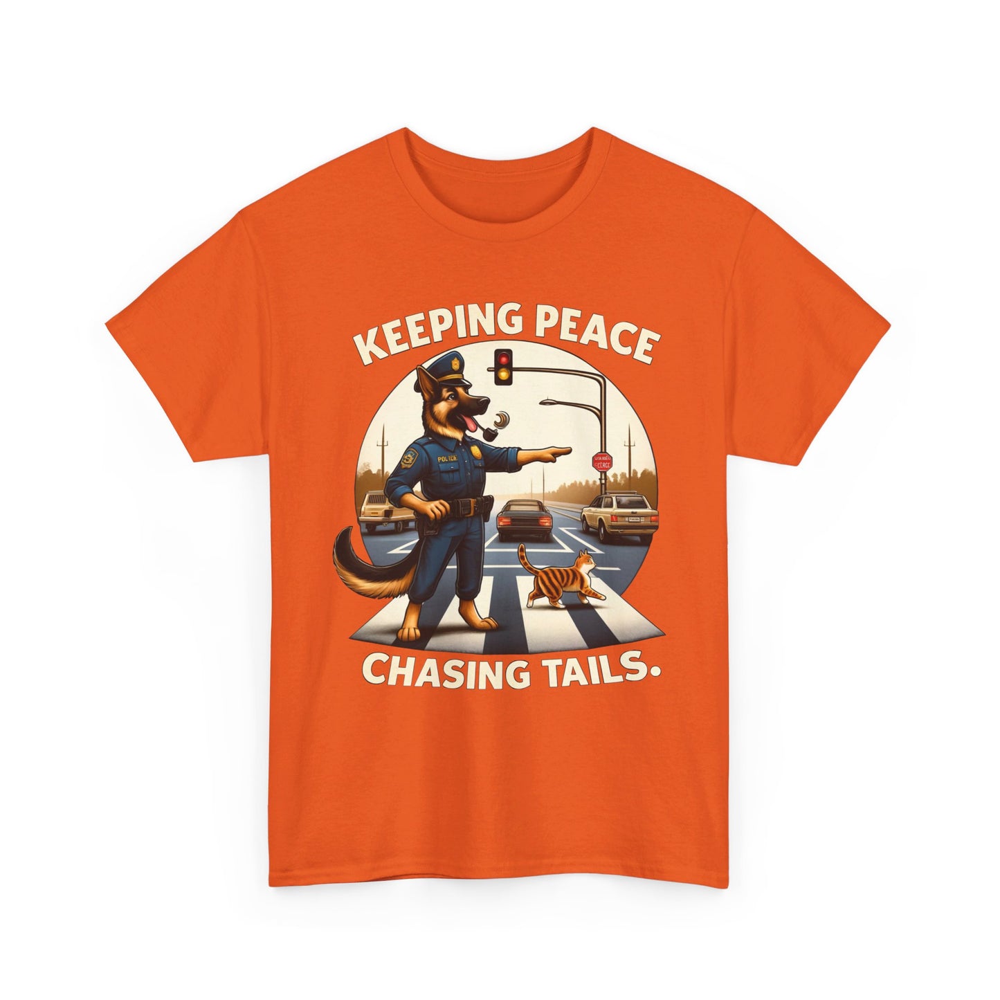 Keeping Peace T-Shirt (13 colors) (German Shepherd)