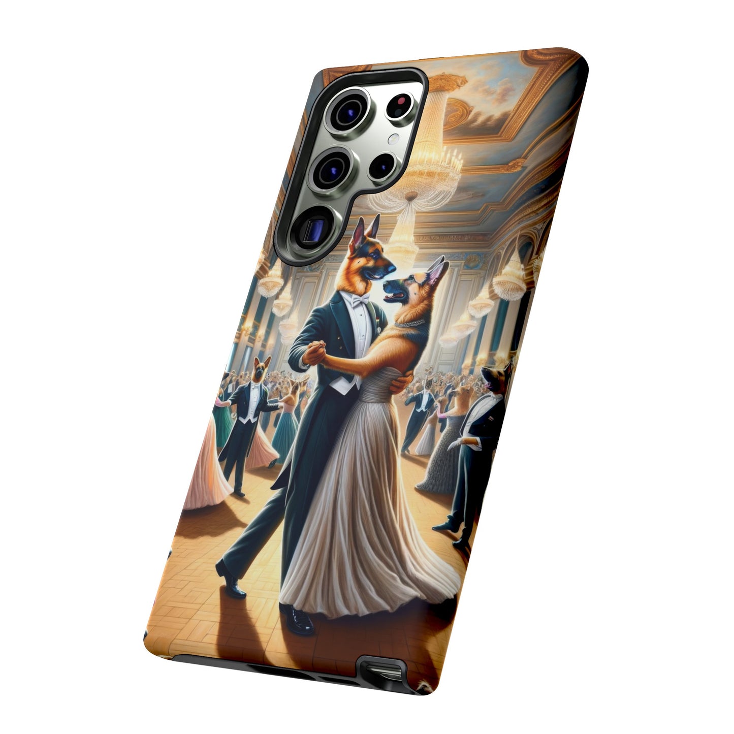 Dancing German Shepherds Tough Phone Case