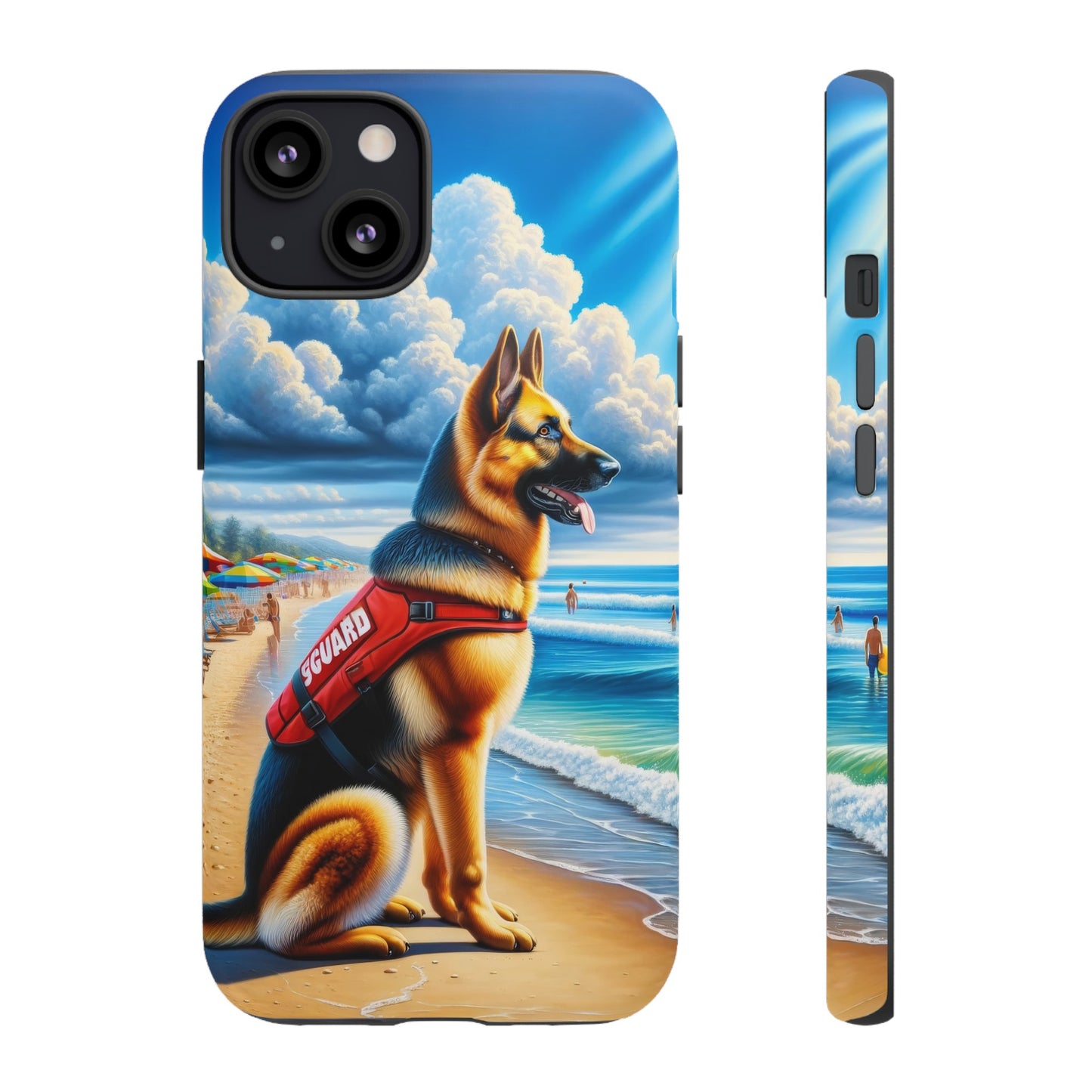 German Shepherd Lifeguard Phone Case