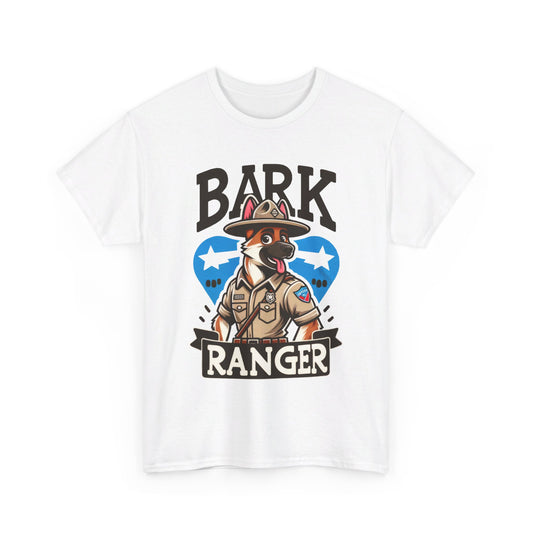 Bark Ranger On Duty T-Shirt (13 colors) (German Shepherd)