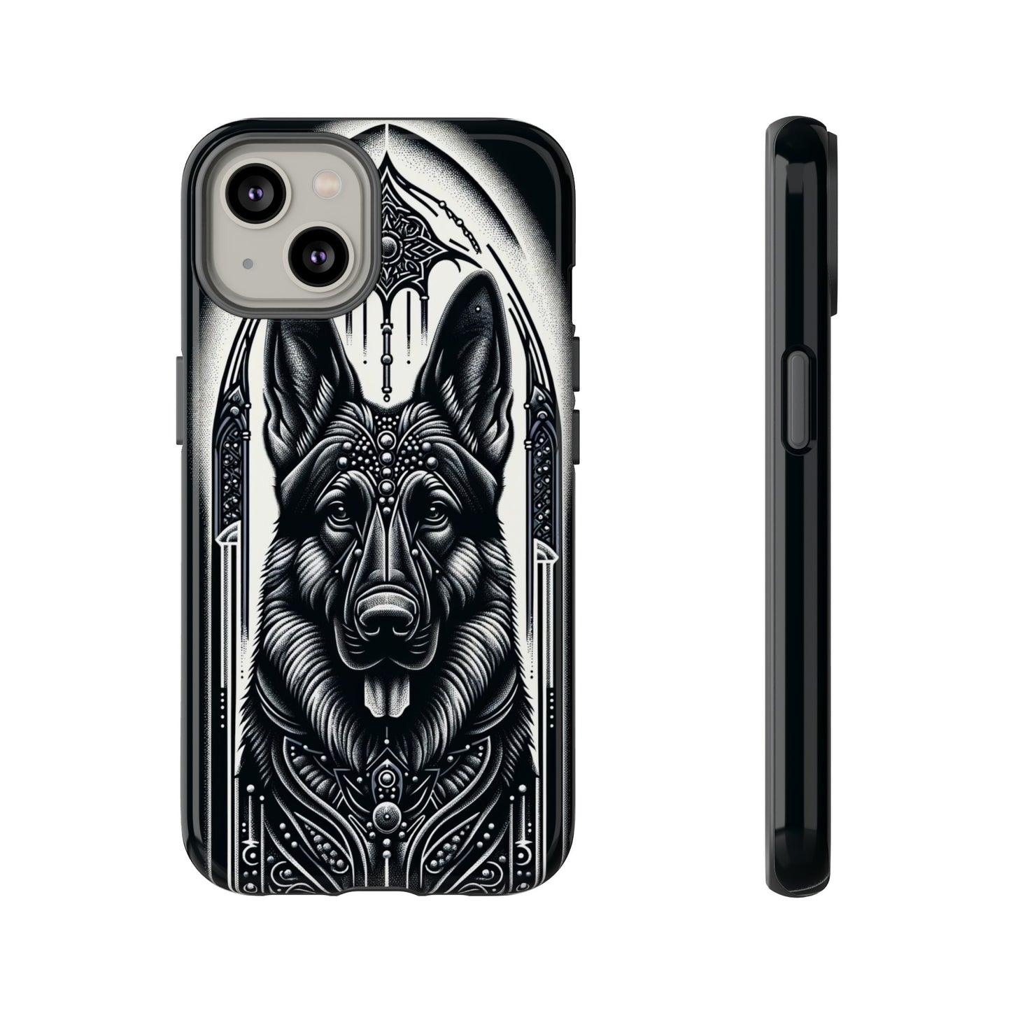 Futuristic German Shepherd Phone Case