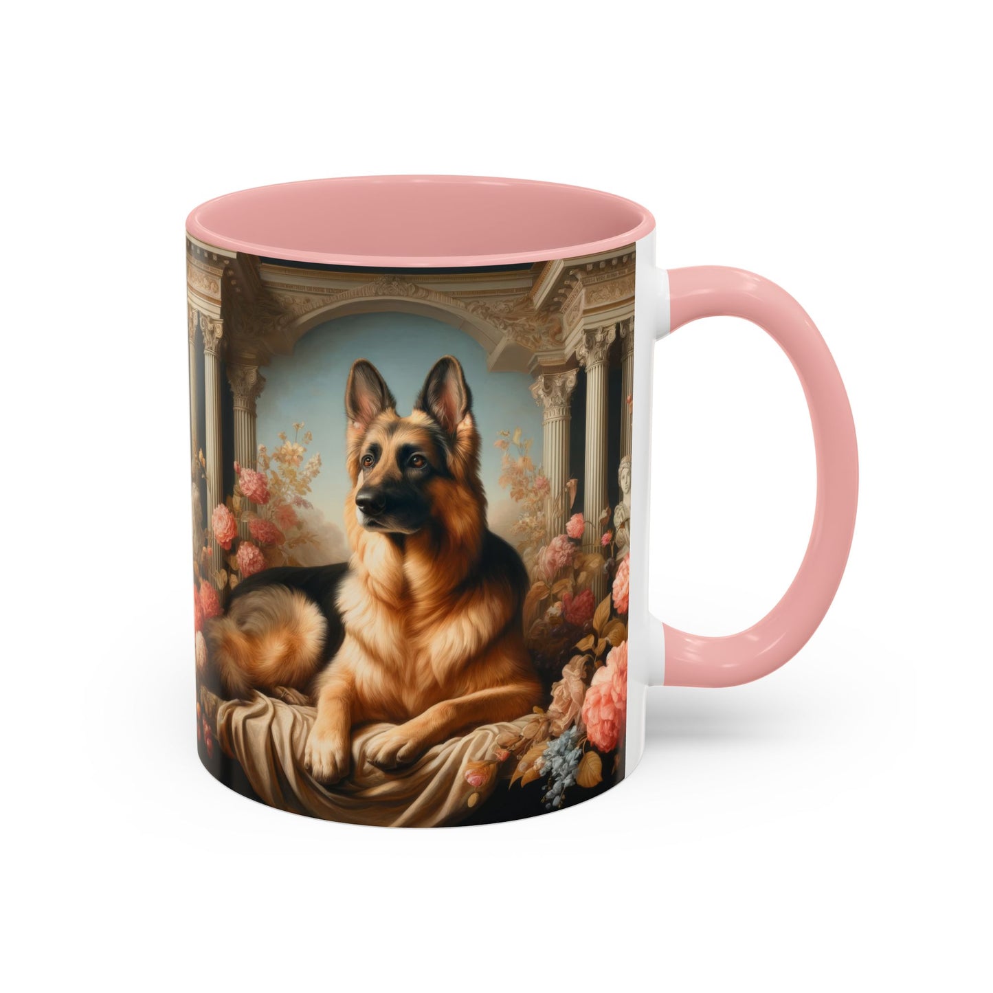 Neo-classical German Shepherd Coffee Mug