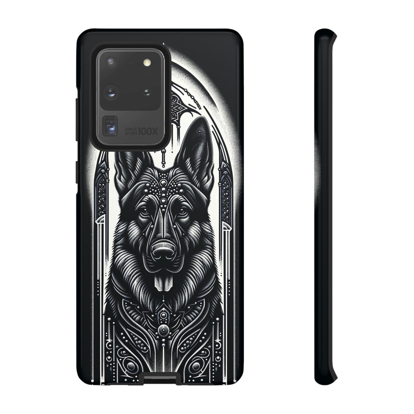 Futuristic German Shepherd Phone Case