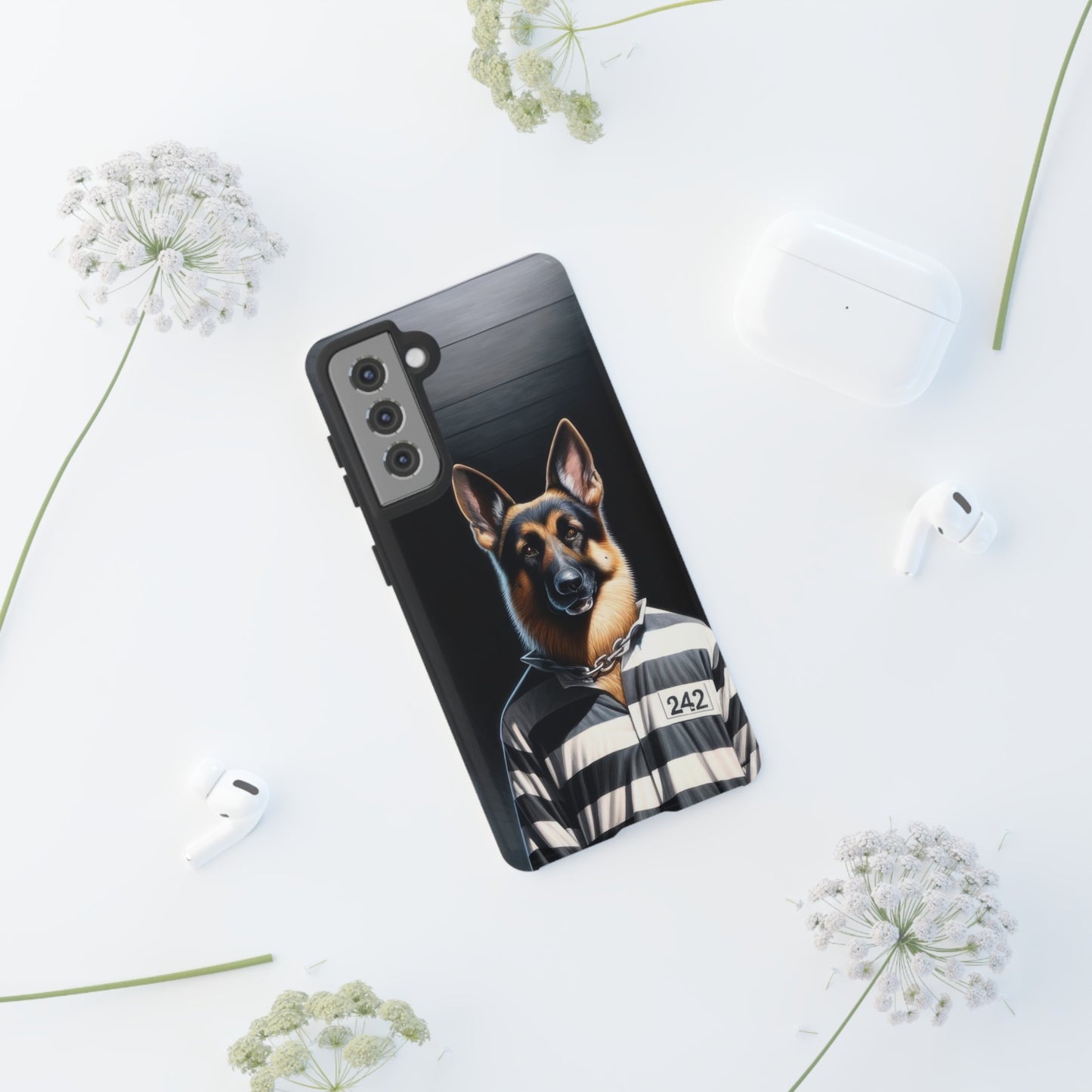 German Shepherd as a Prisoner Phone Case