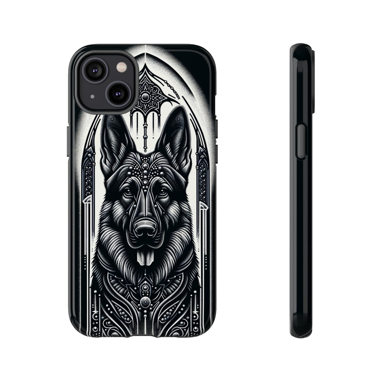 Futuristic German Shepherd Phone Case