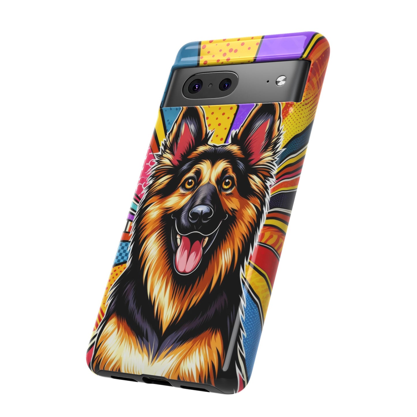 Anime style German Shepherd Phone Case