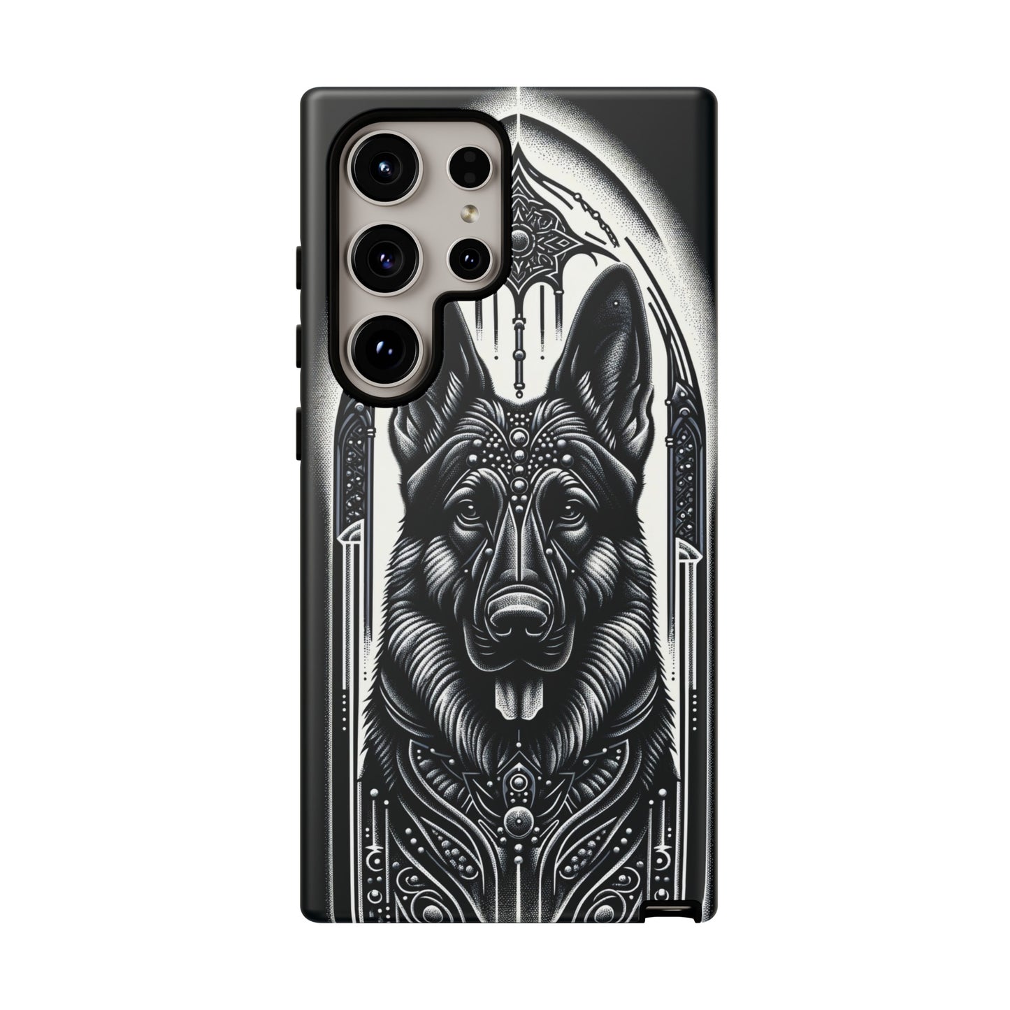 Futuristic German Shepherd Phone Case