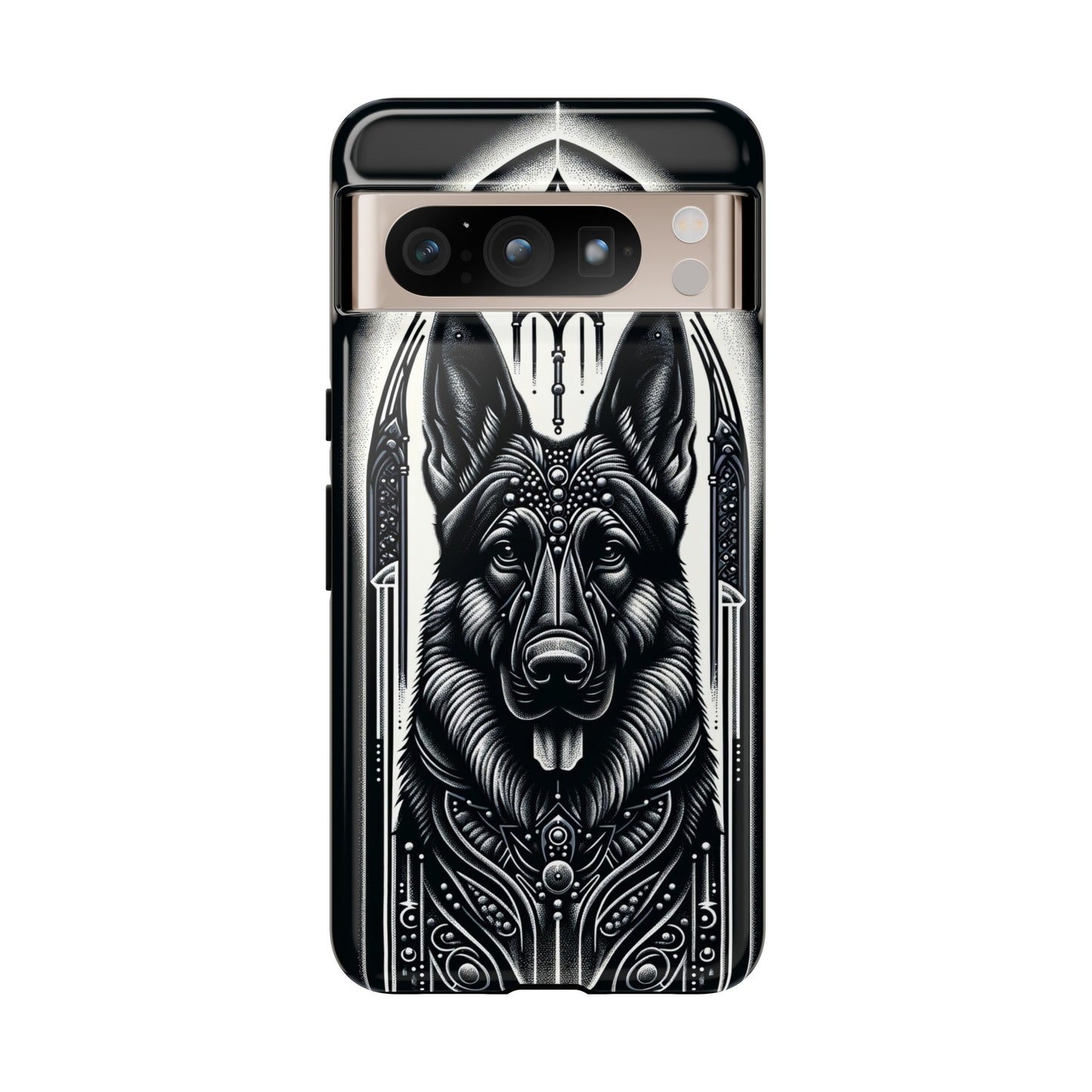 Futuristic German Shepherd Phone Case