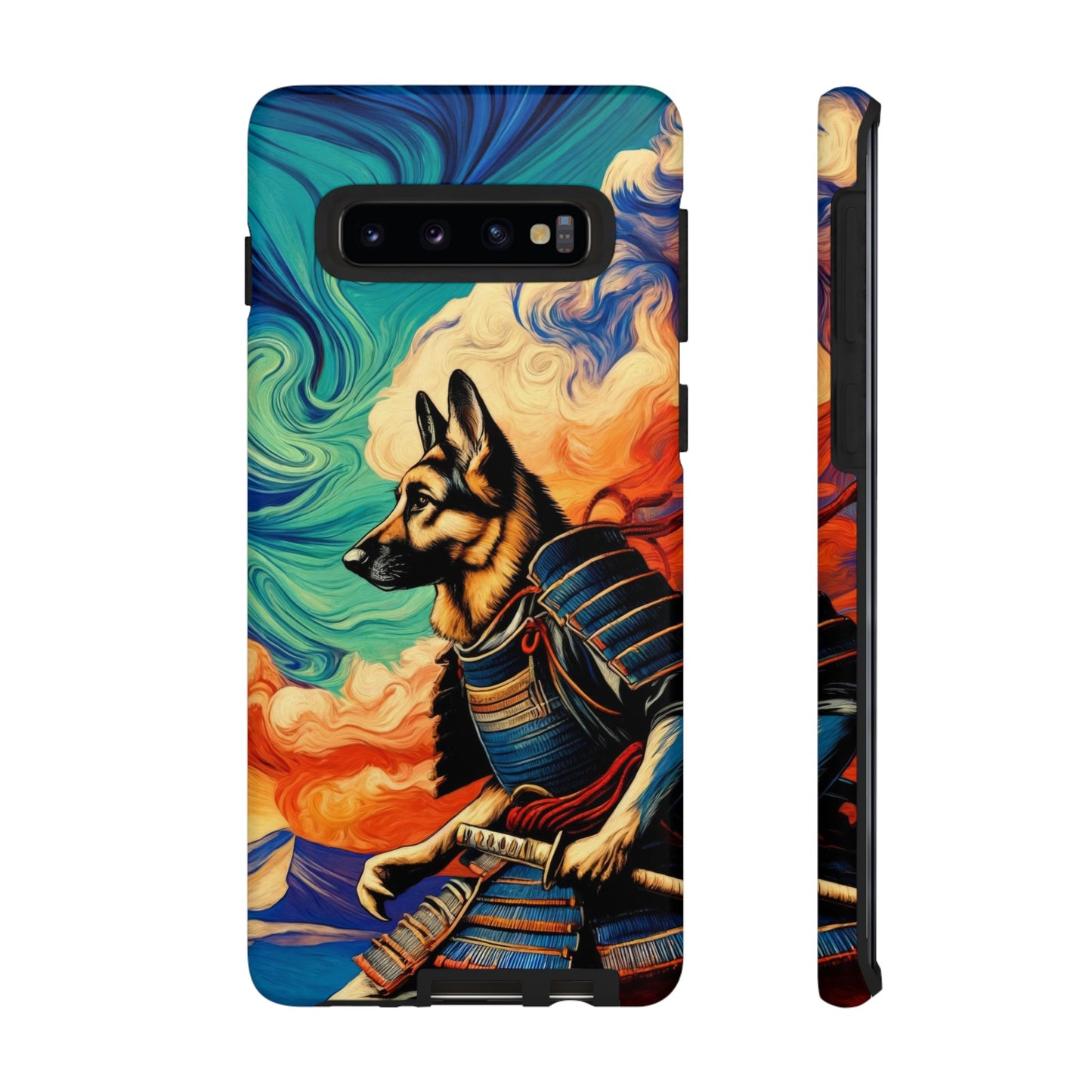 Samurai German Shepherd Phone Case