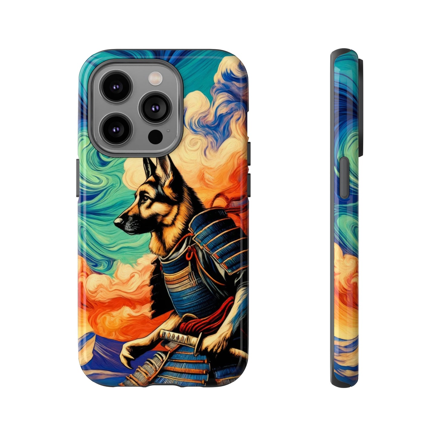 Samurai German Shepherd Phone Case