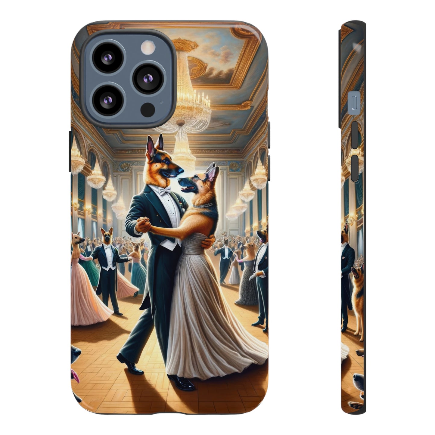 Dancing German Shepherds Tough Phone Case