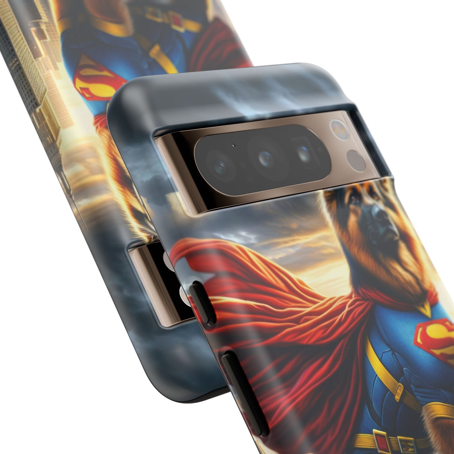 German Shepherd Superhero Phone Case