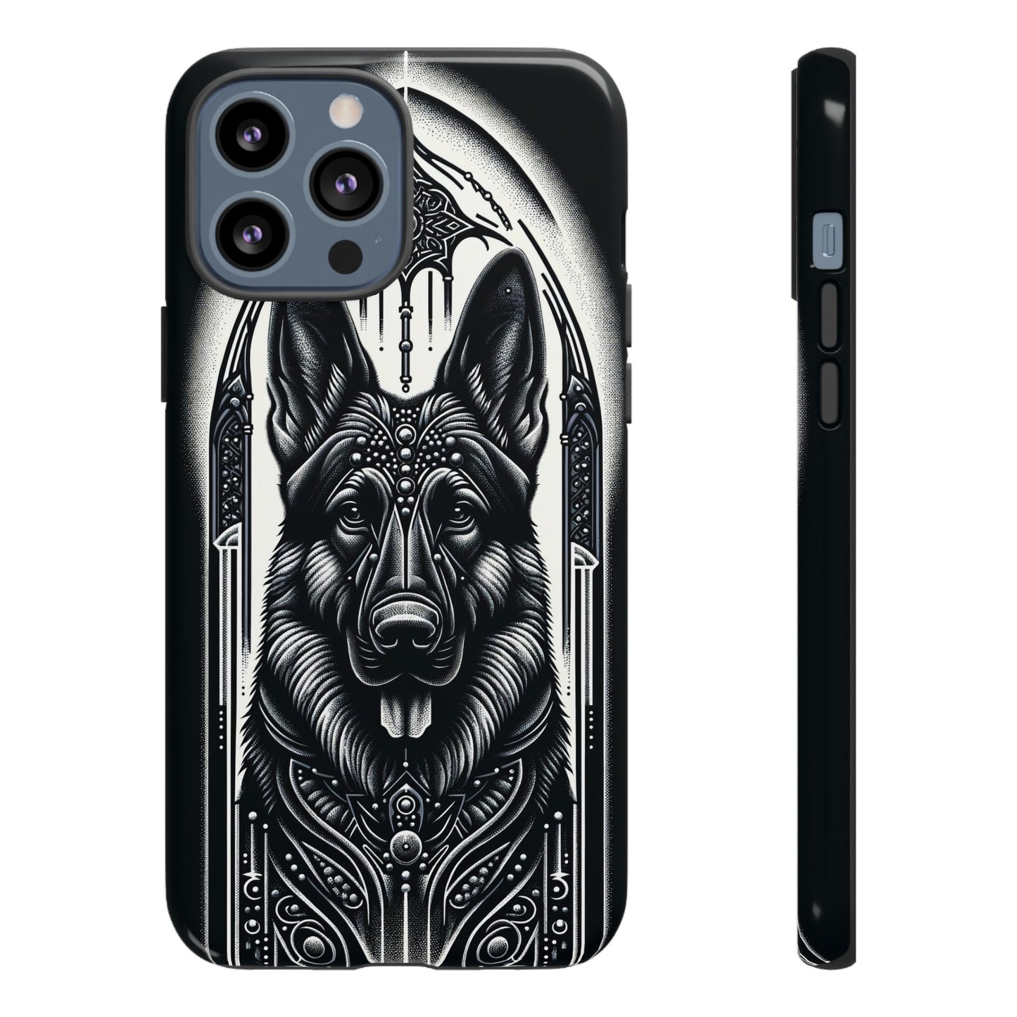 Futuristic German Shepherd Phone Case