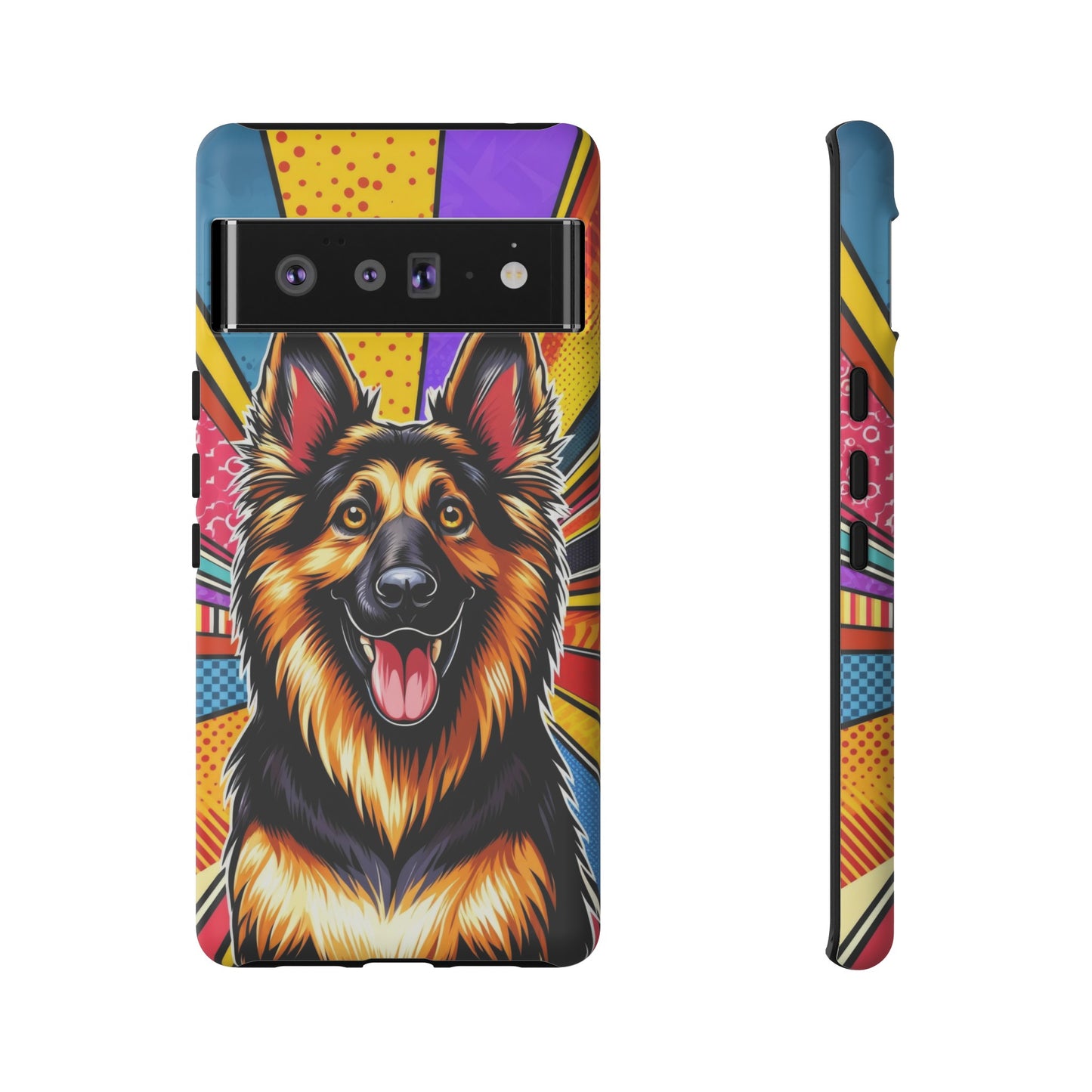 Anime style German Shepherd Phone Case