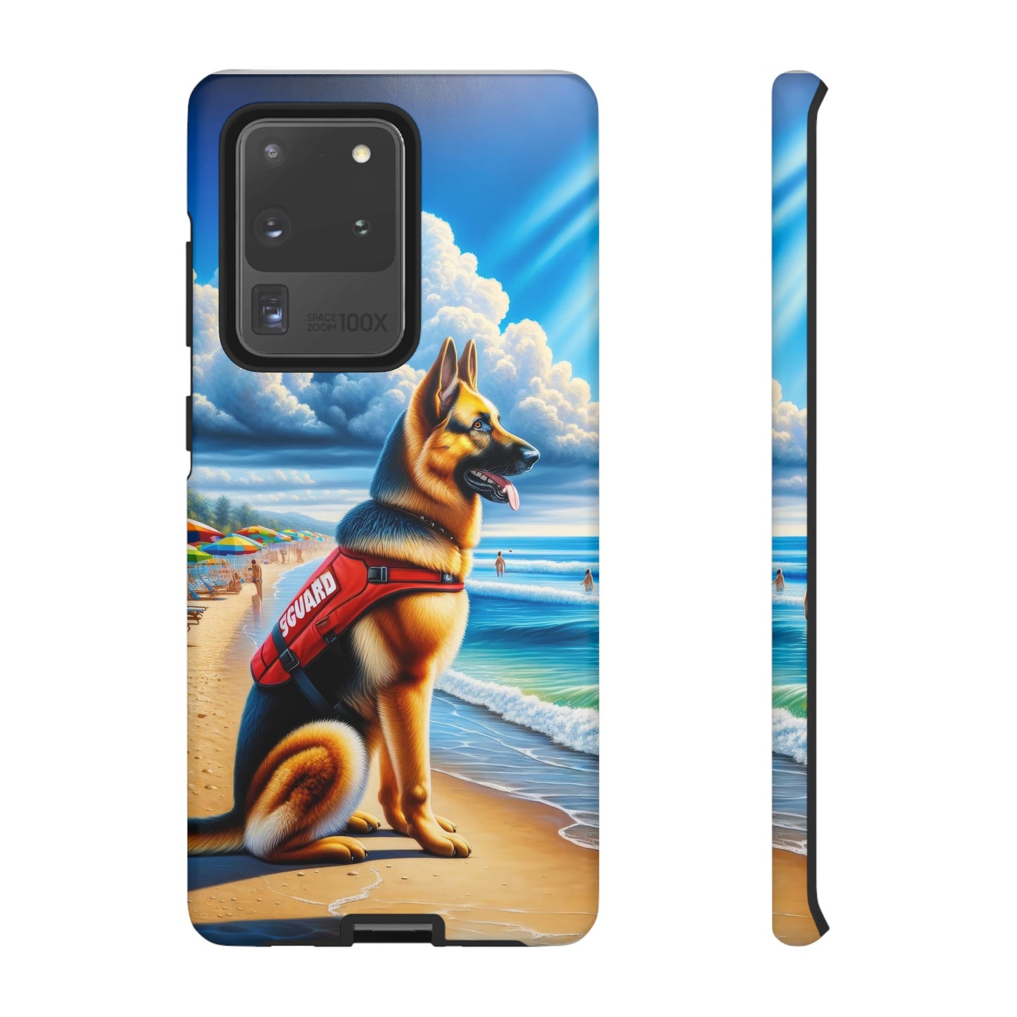 German Shepherd Lifeguard Phone Case