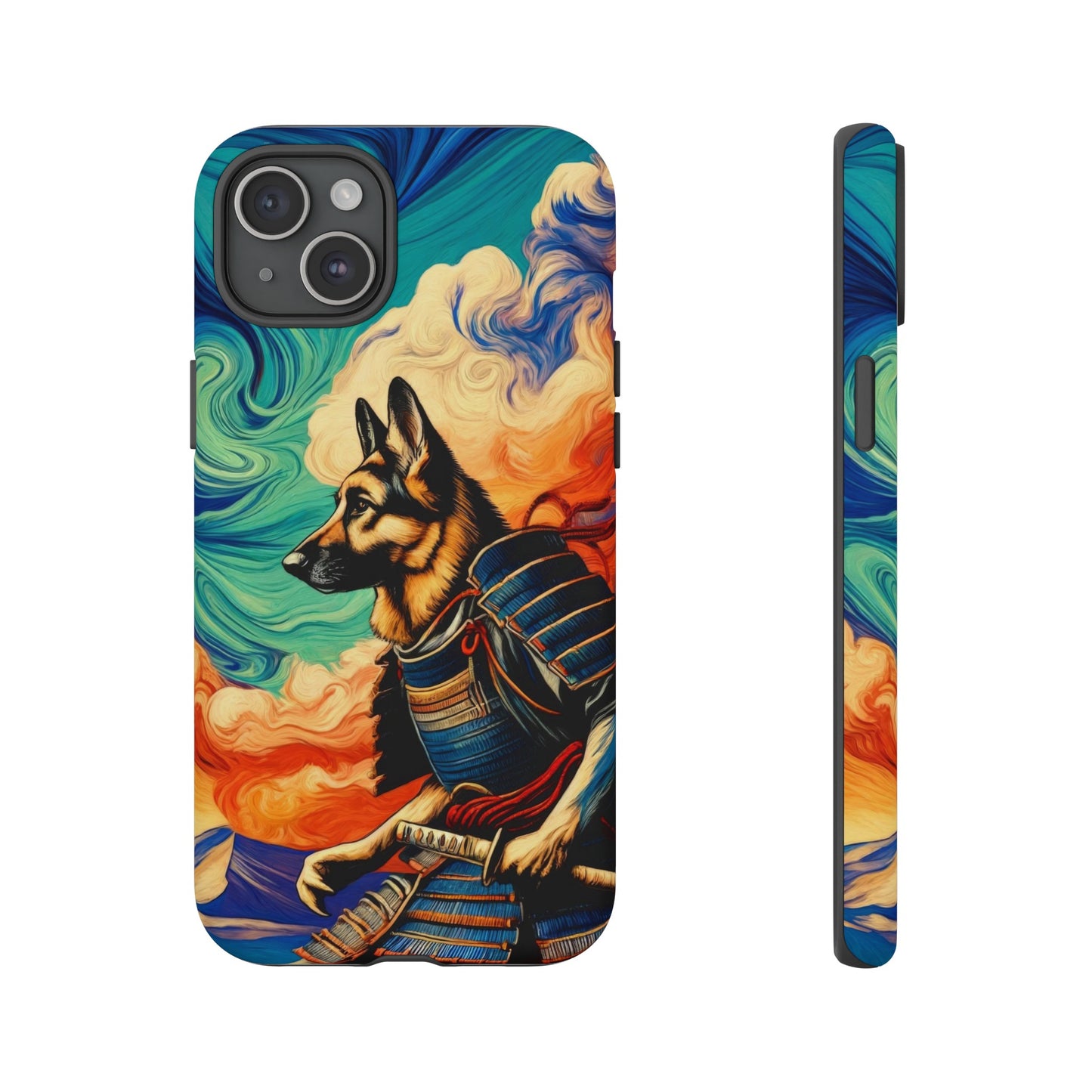 Samurai German Shepherd Phone Case